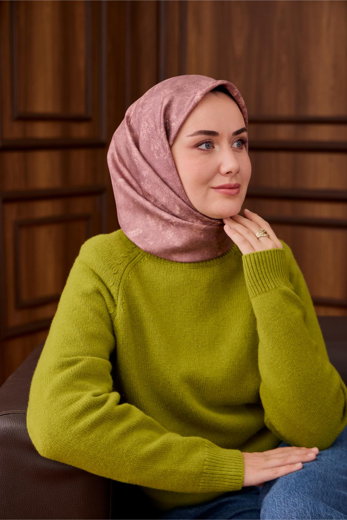 Yeni Sezon Twill İpek Eşarp 11487-19 - İthalesarponline.com - Yeni Sezon Twill İpek Eşarp - Silk Home