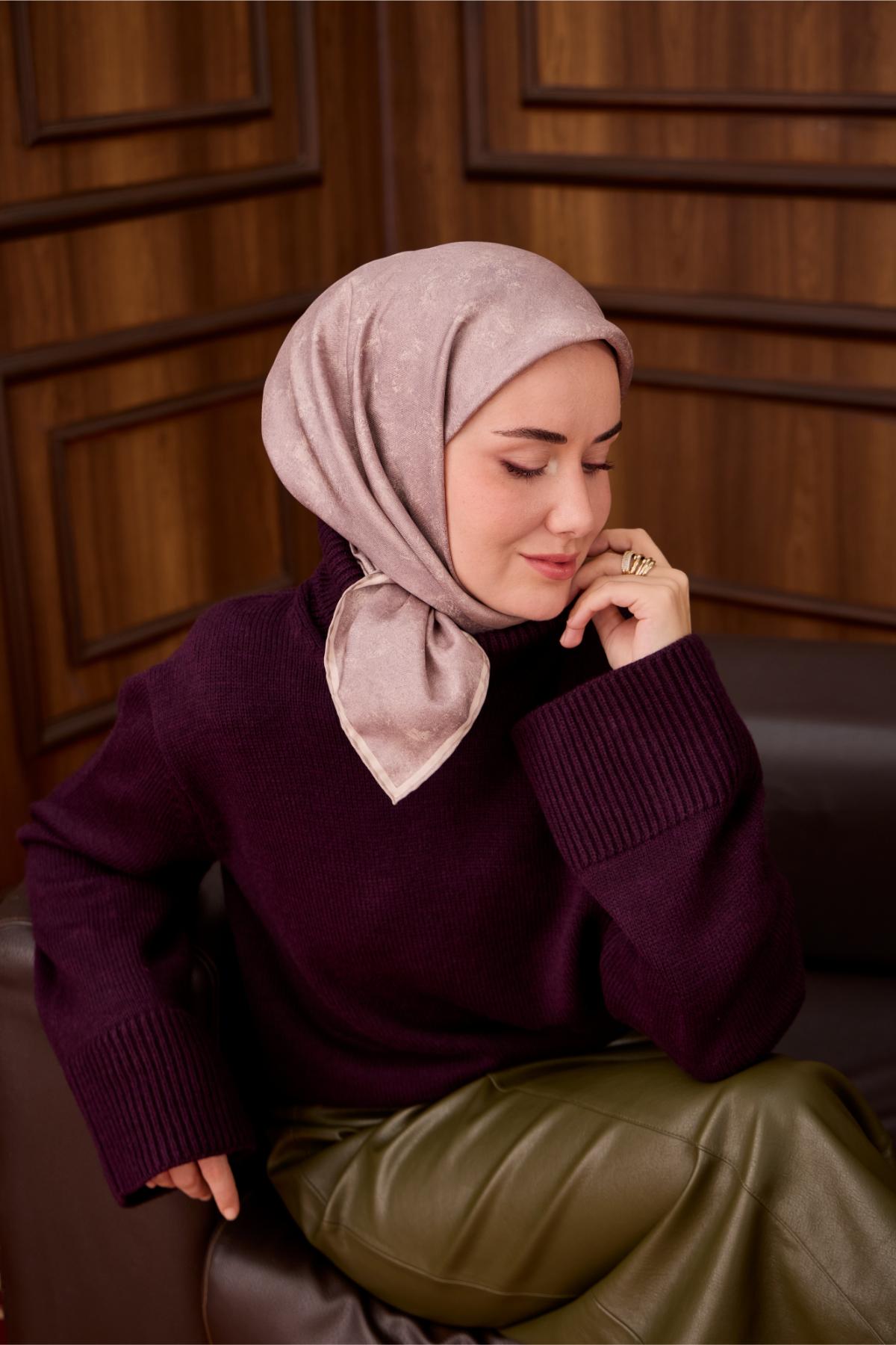 Yeni Sezon Twill İpek Eşarp 11487-39 - İthalesarponline.com - Yeni Sezon Twill İpek Eşarp - Silk Home