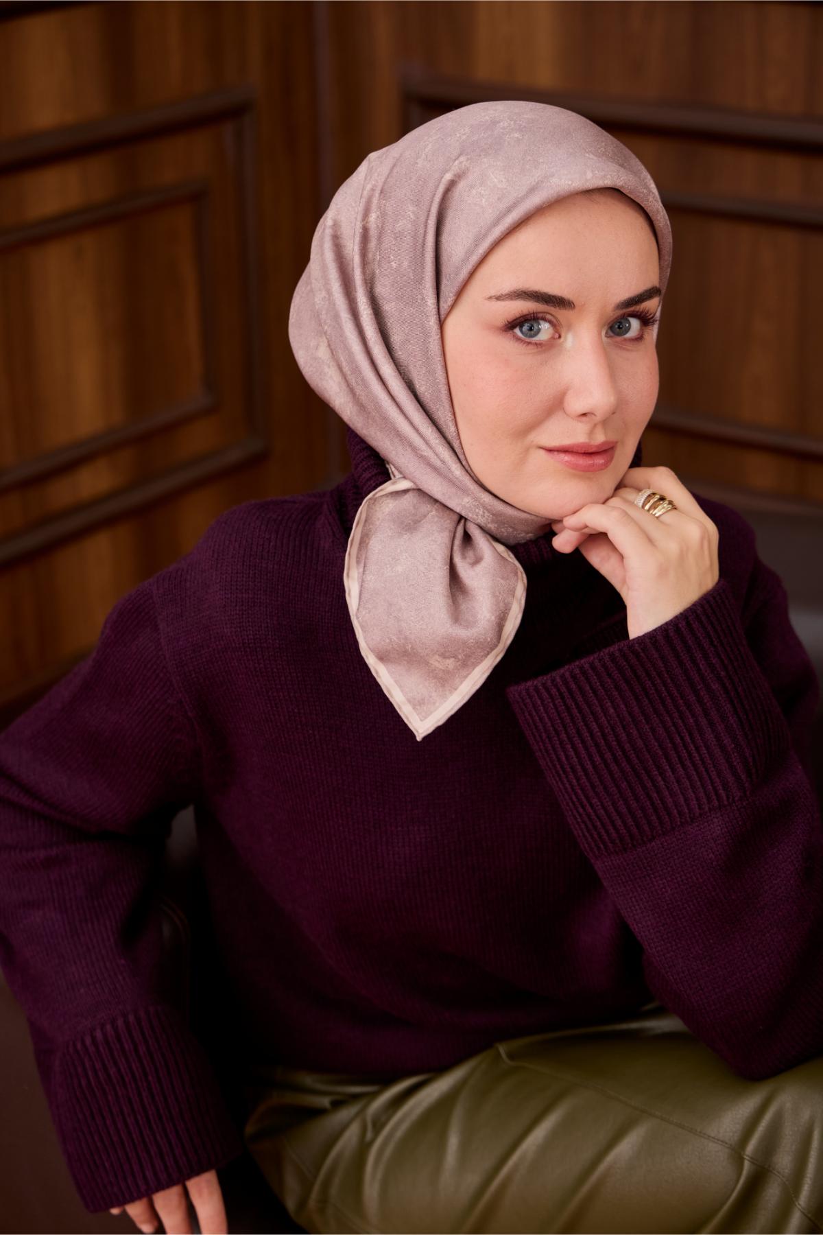 Yeni Sezon Twill İpek Eşarp 11487-39 - İthalesarponline.com - Yeni Sezon Twill İpek Eşarp - Silk Home