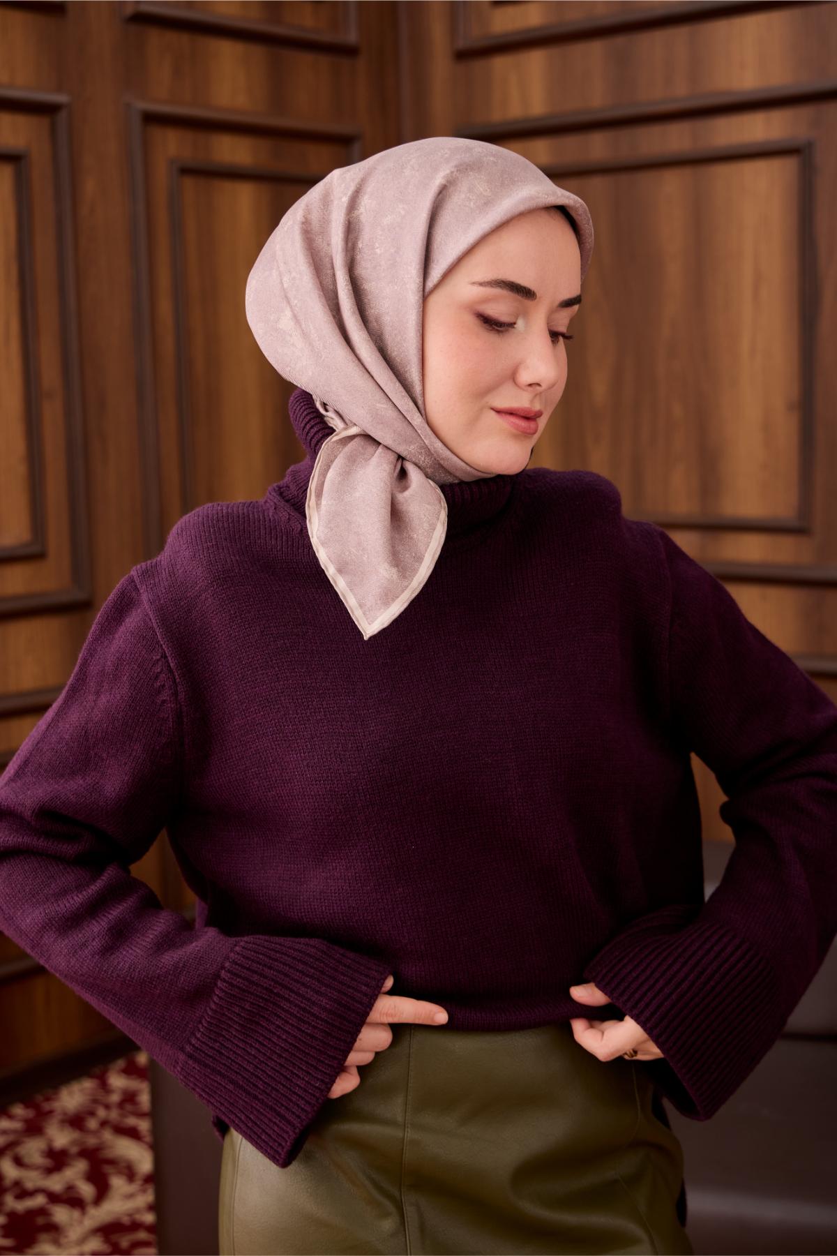 Yeni Sezon Twill İpek Eşarp 11487-39 - İthalesarponline.com - Yeni Sezon Twill İpek Eşarp - Silk Home