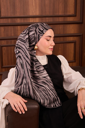 Yeni Sezon Twill İpek Eşarp 11495-08 - İthalesarponline.com - Yeni Sezon Twill İpek Eşarp - Silk Home