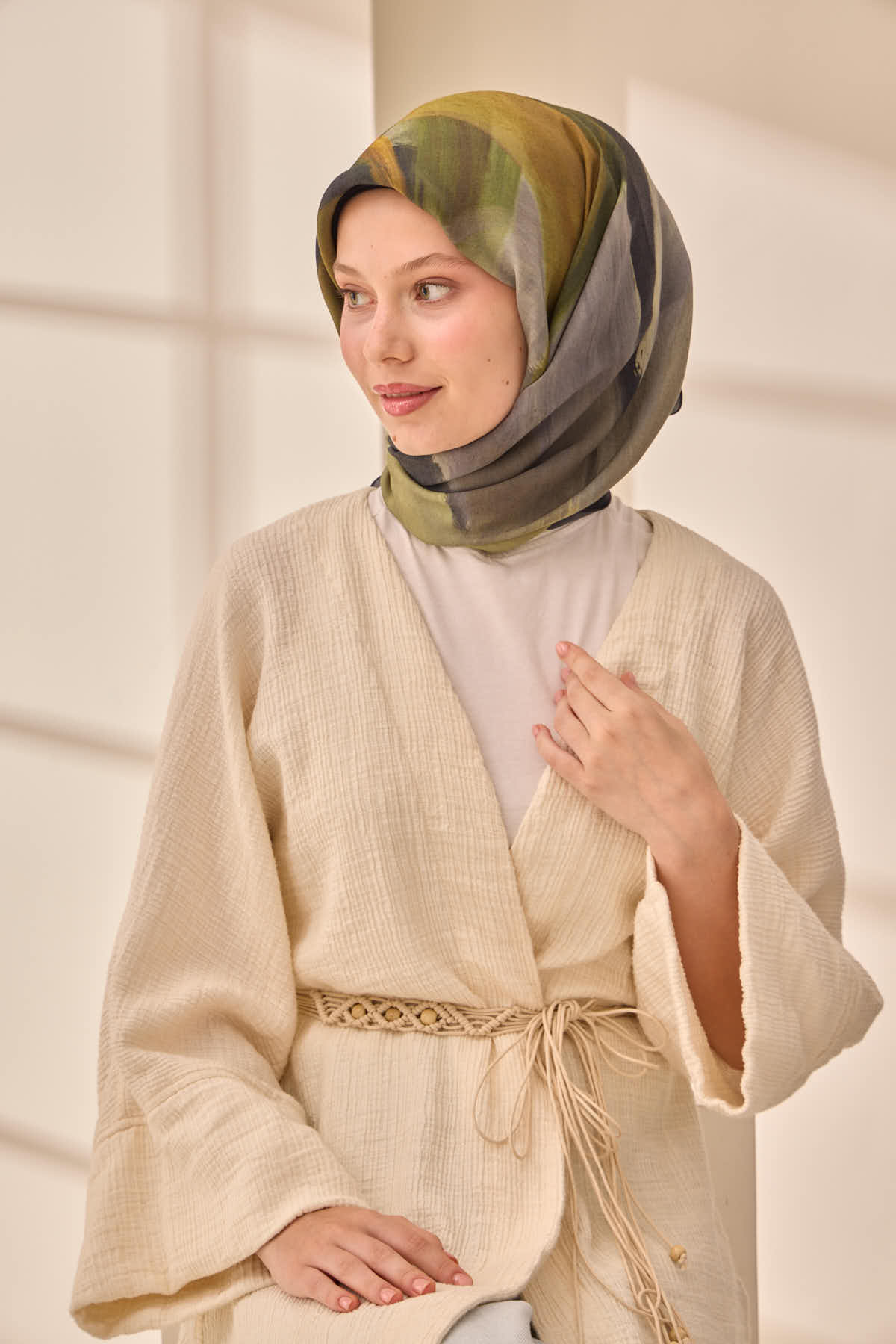 Silk Home Aura Eşarp 140002-02 - İthalesarponline.com - Aura Eşarp - Silk Home