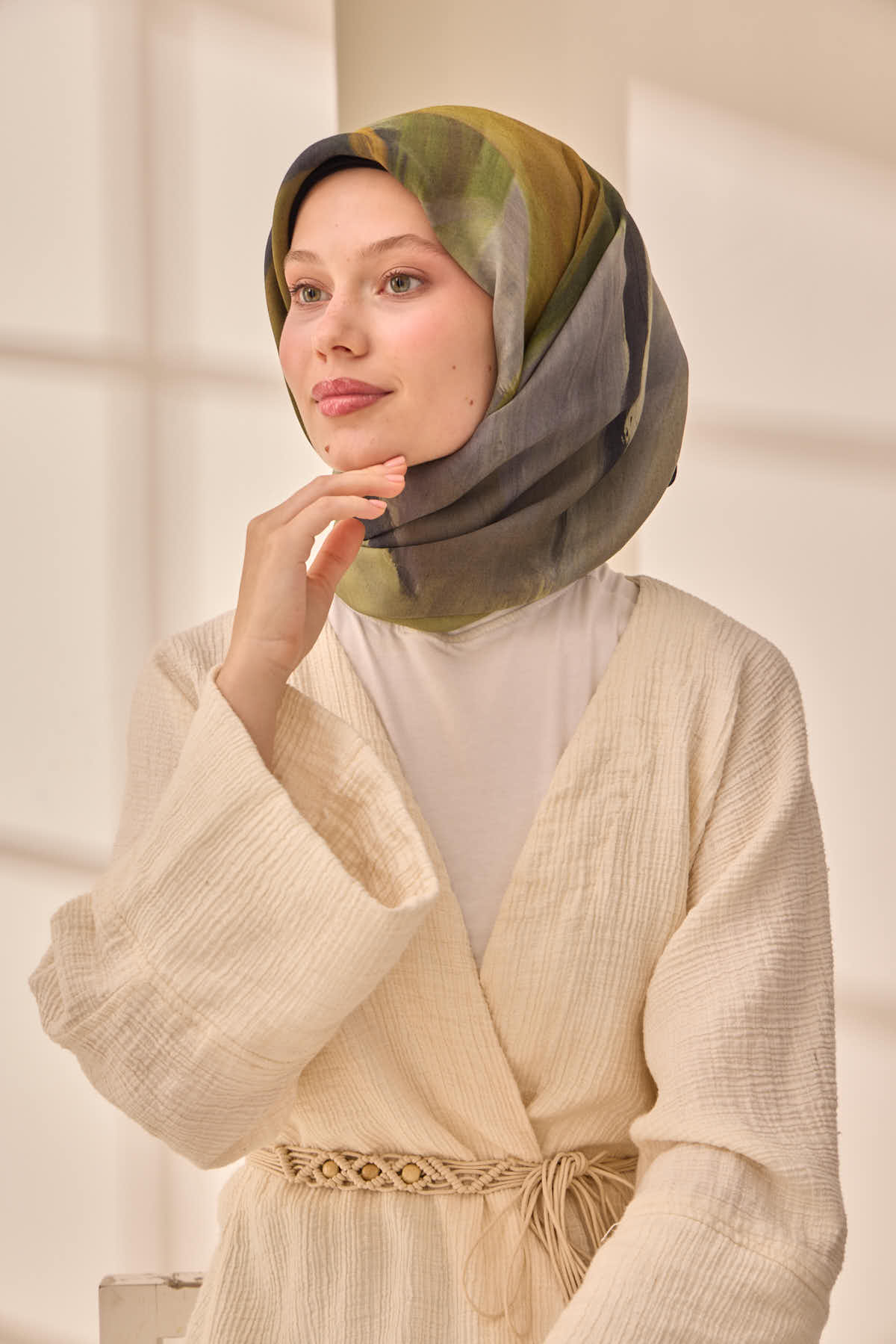 Silk Home Aura Eşarp 140002-02 - İthalesarponline.com - Aura Eşarp - Silk Home