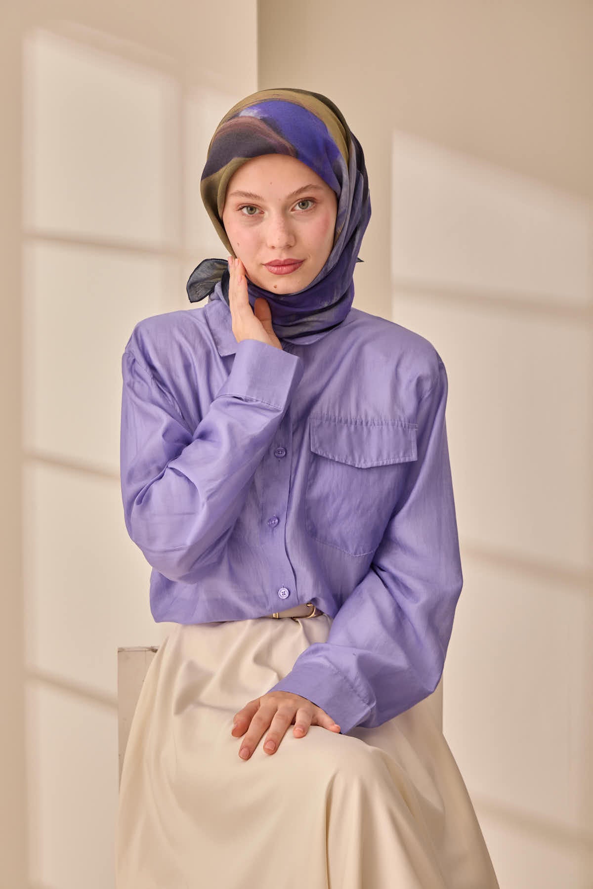 Silk Home Aura Eşarp 140002-07 - İthalesarponline.com - Aura Eşarp - Silk Home