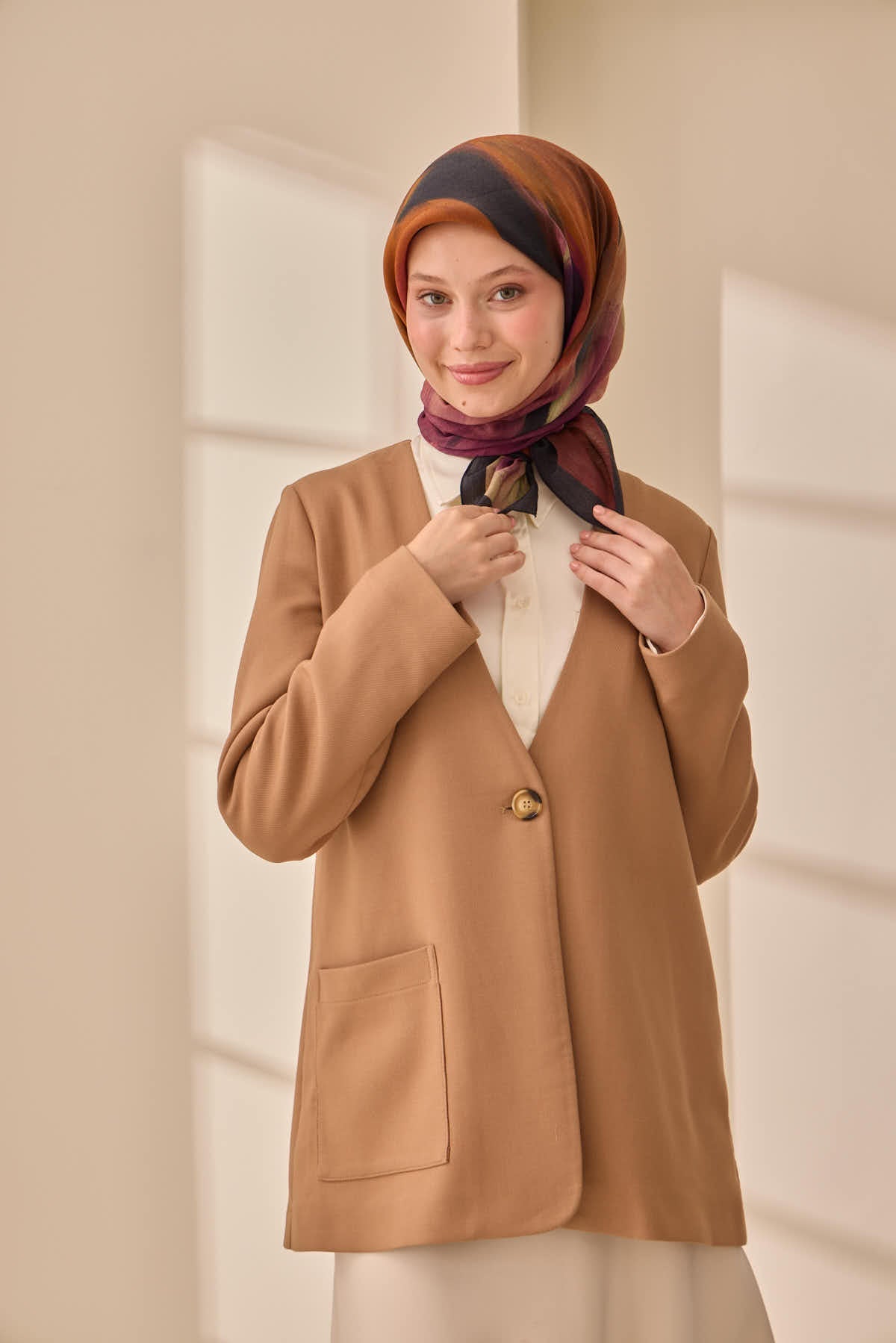 Silk Home Aura Eşarp 140002-08 - İthalesarponline.com - Aura Eşarp - Silk Home