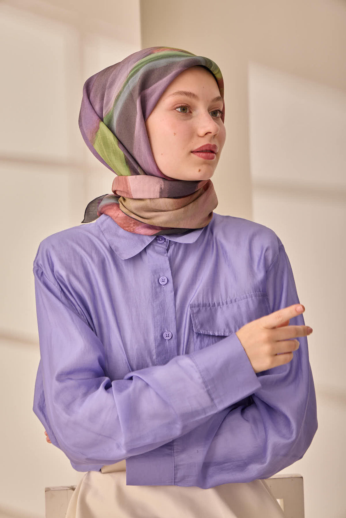 Silk Home Aura Eşarp 140002-09 - İthalesarponline.com - Aura Eşarp - Silk Home