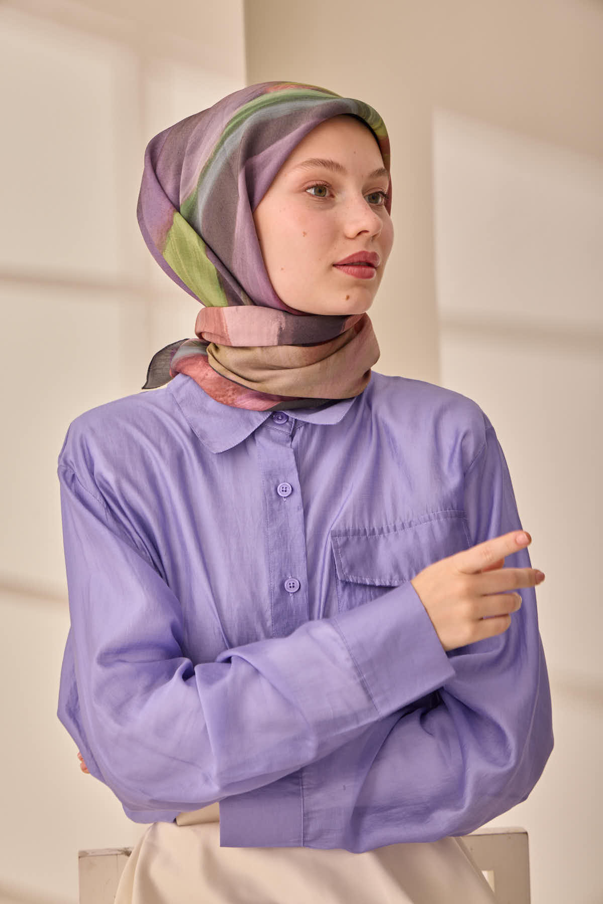 Silk Home Aura Eşarp 140002-09 - İthalesarponline.com - Aura Eşarp - Silk Home