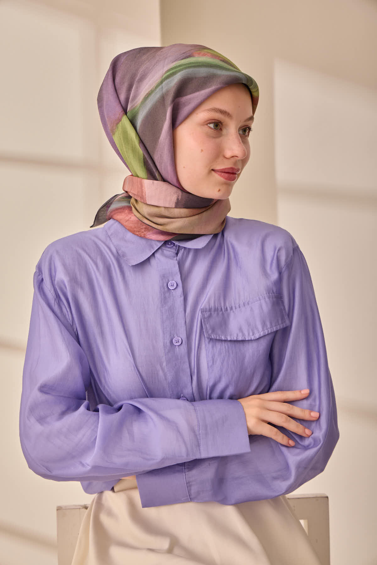 Silk Home Aura Eşarp 140002-09 - İthalesarponline.com - Aura Eşarp - Silk Home