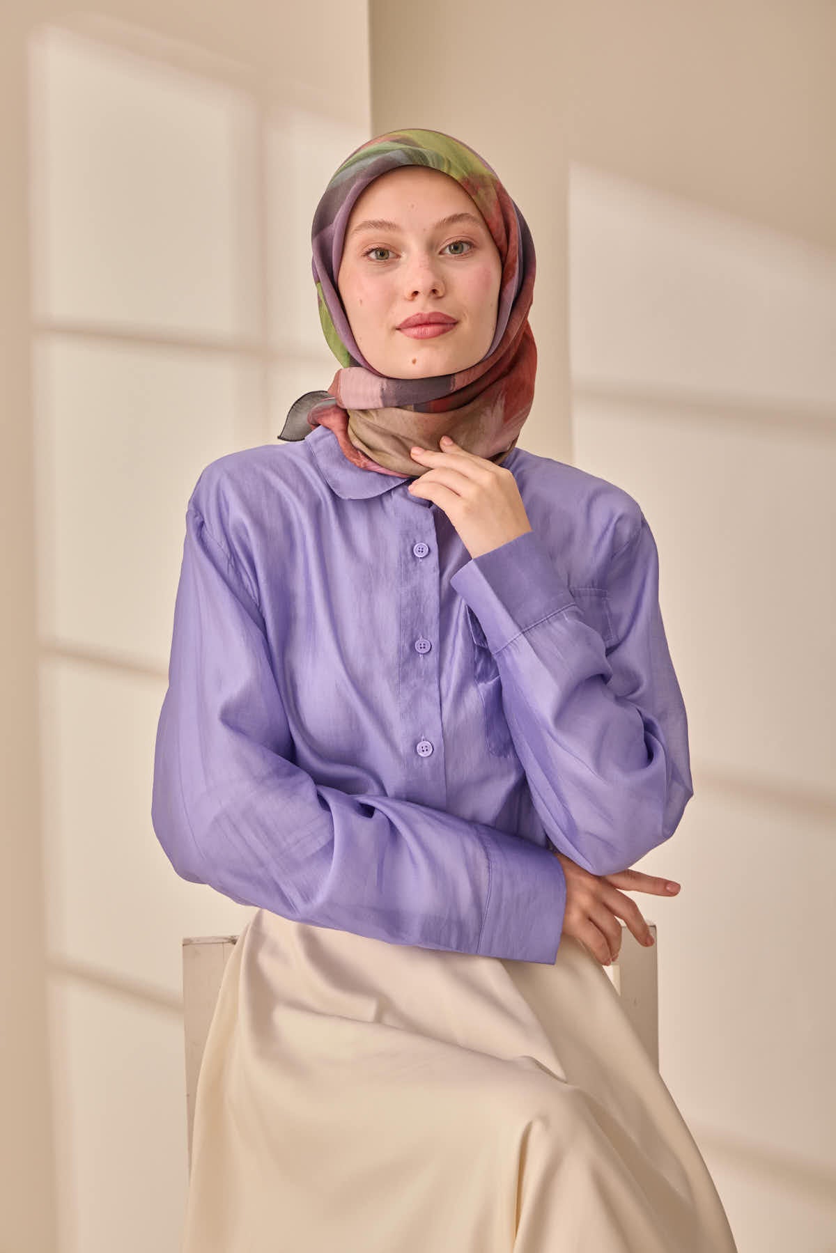 Silk Home Aura Eşarp 140002-09 - İthalesarponline.com - Aura Eşarp - Silk Home