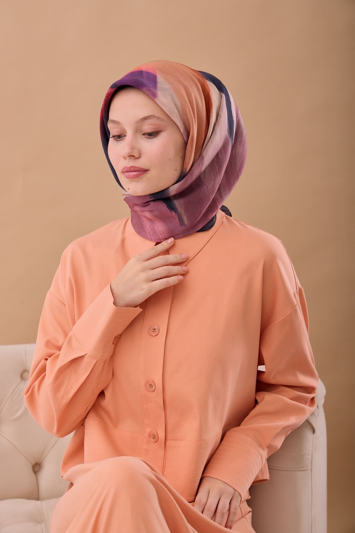 Silk Home Aura Eşarp 140002-13 - İthalesarponline.com - Aura Eşarp - Silk Home