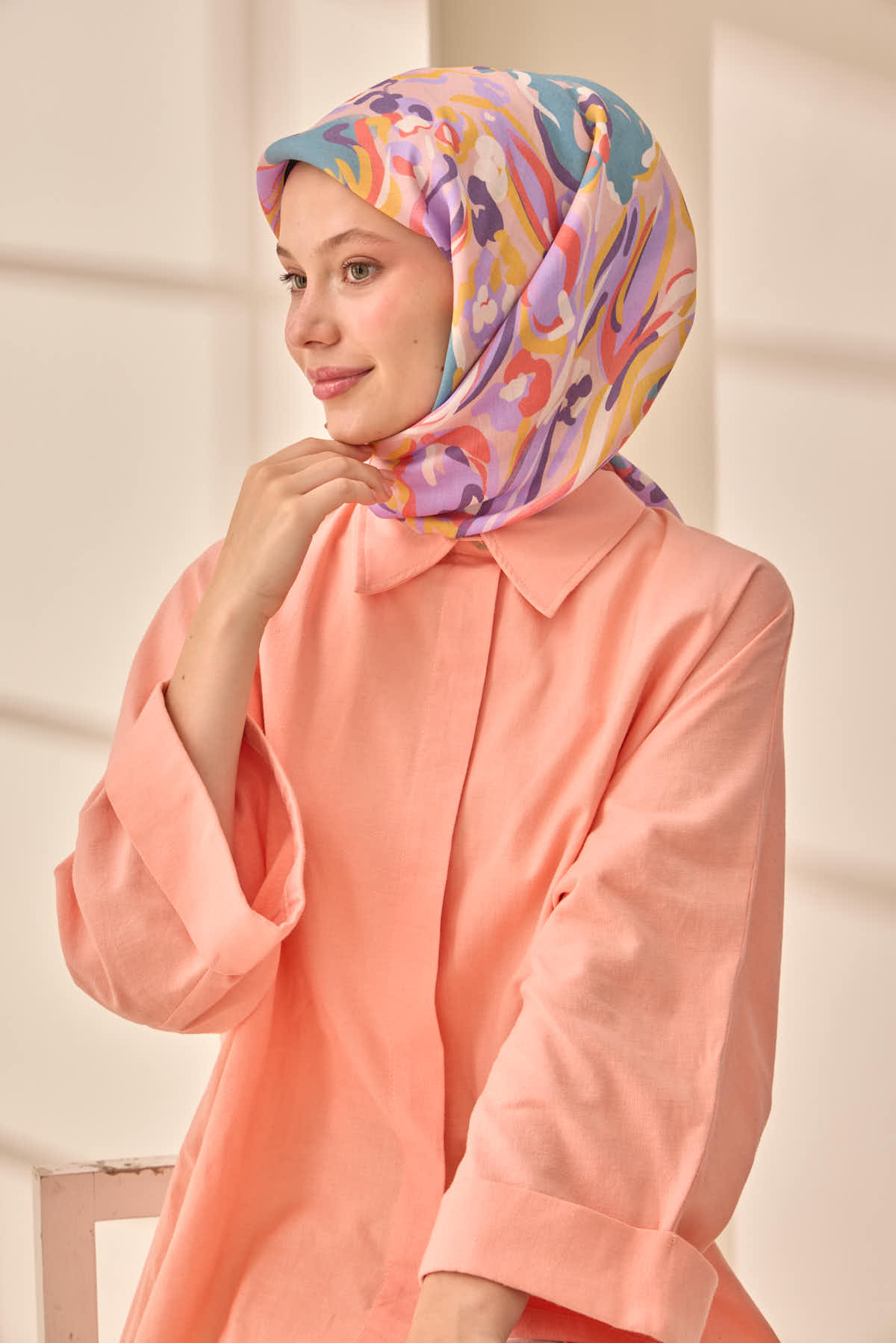 Silk Home Aura Eşarp 140004-14 - İthalesarponline.com - Aura Eşarp - Silk Home