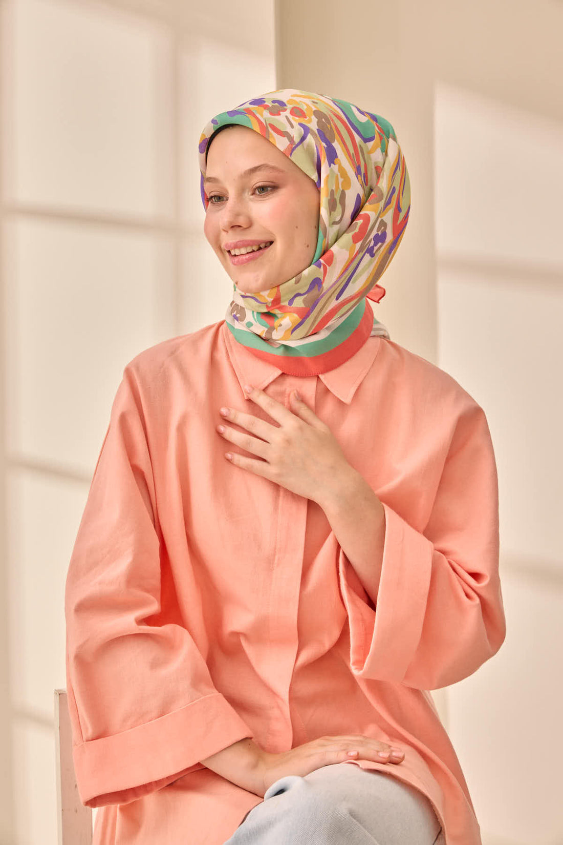 Silk Home Aura Eşarp 140004-15 - İthalesarponline.com - Aura Eşarp - Silk Home