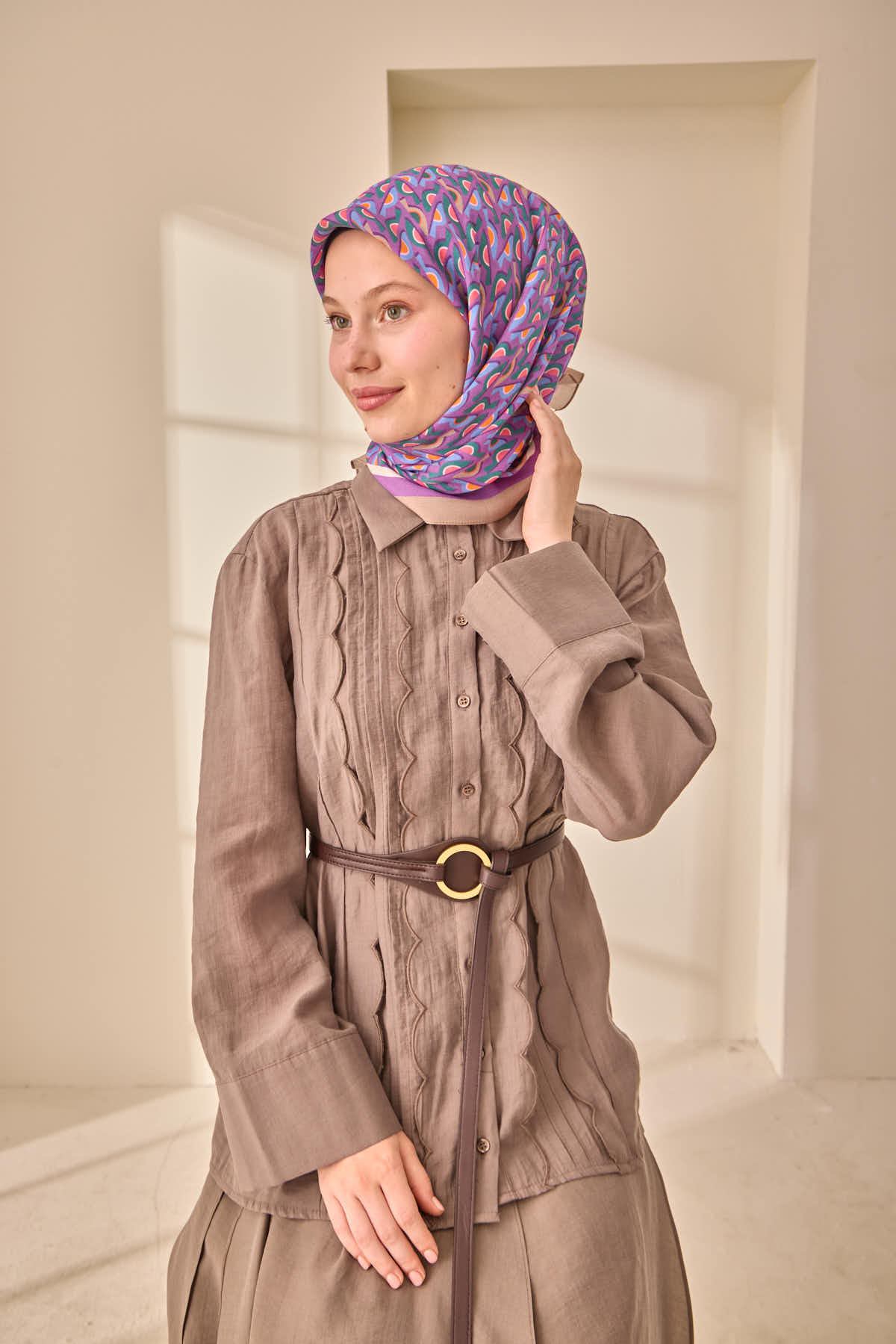 Silk Home Aura Eşarp 140006-14 - İthalesarponline.com - Aura Eşarp - Silk Home