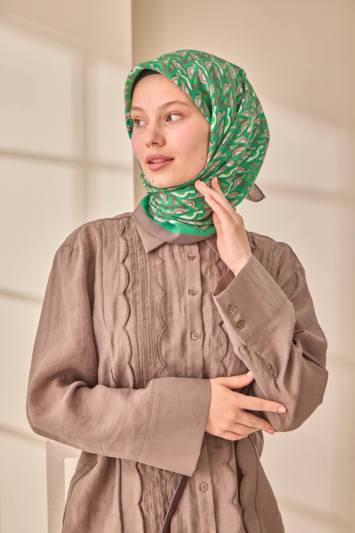 Silk Home Aura Eşarp 140006-15 - İthalesarponline.com - Aura Eşarp - Silk Home