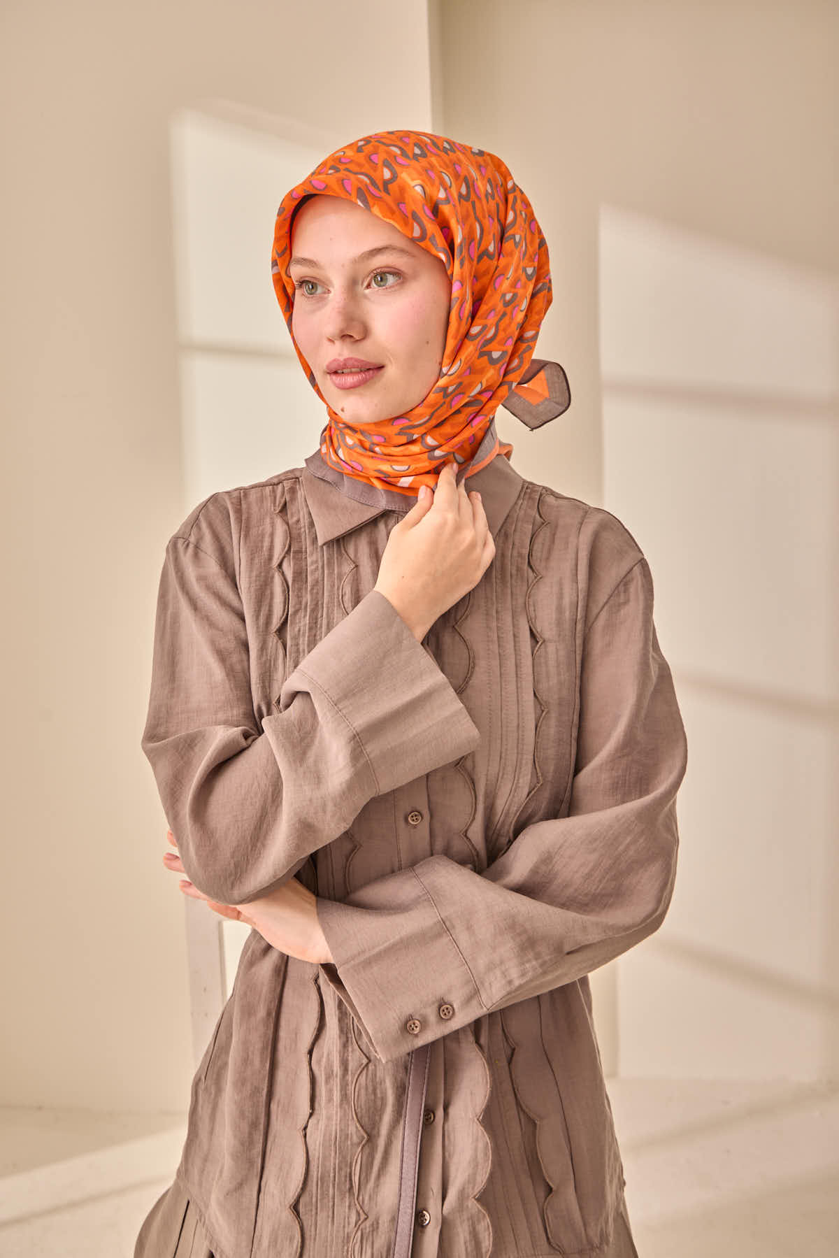 Silk Home Aura Eşarp 140006-16 - İthalesarponline.com - Aura Eşarp - Silk Home