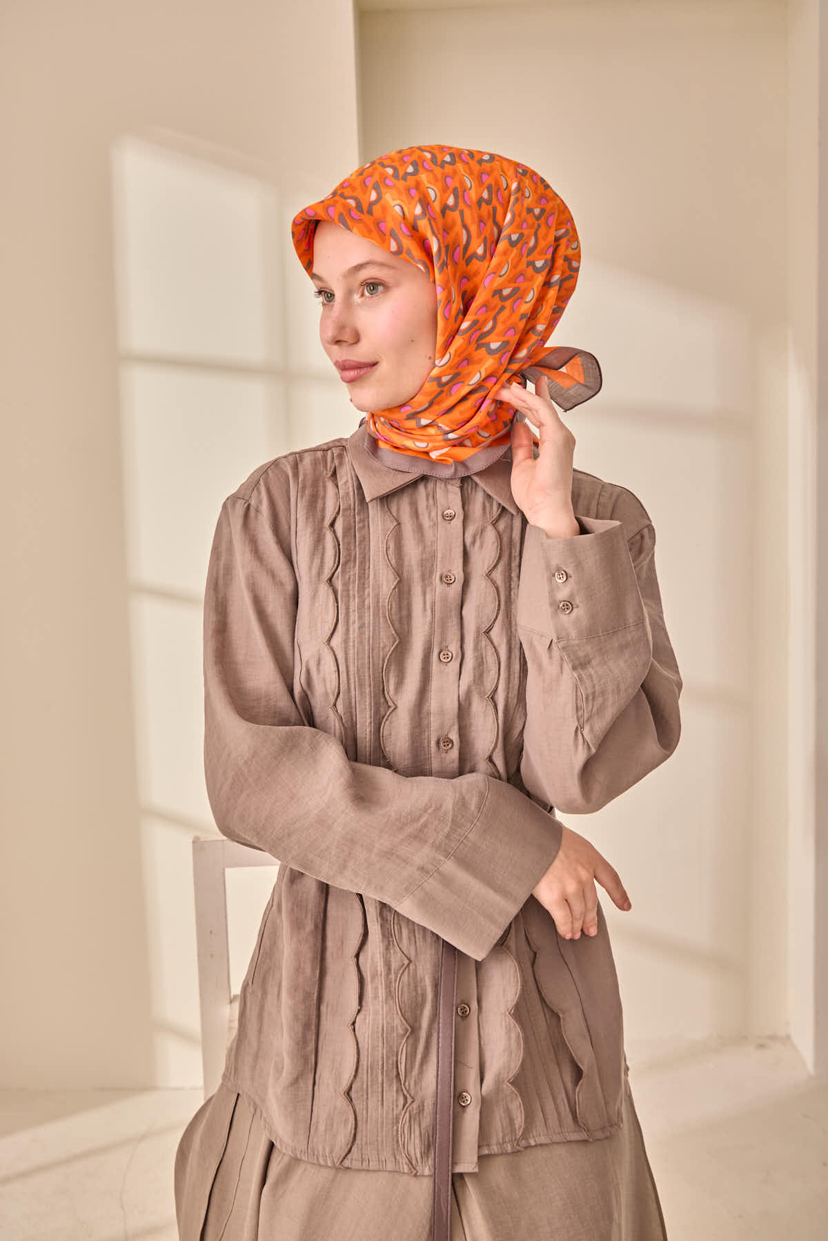 Silk Home Aura Eşarp 140006-16 - İthalesarponline.com - Aura Eşarp - Silk Home