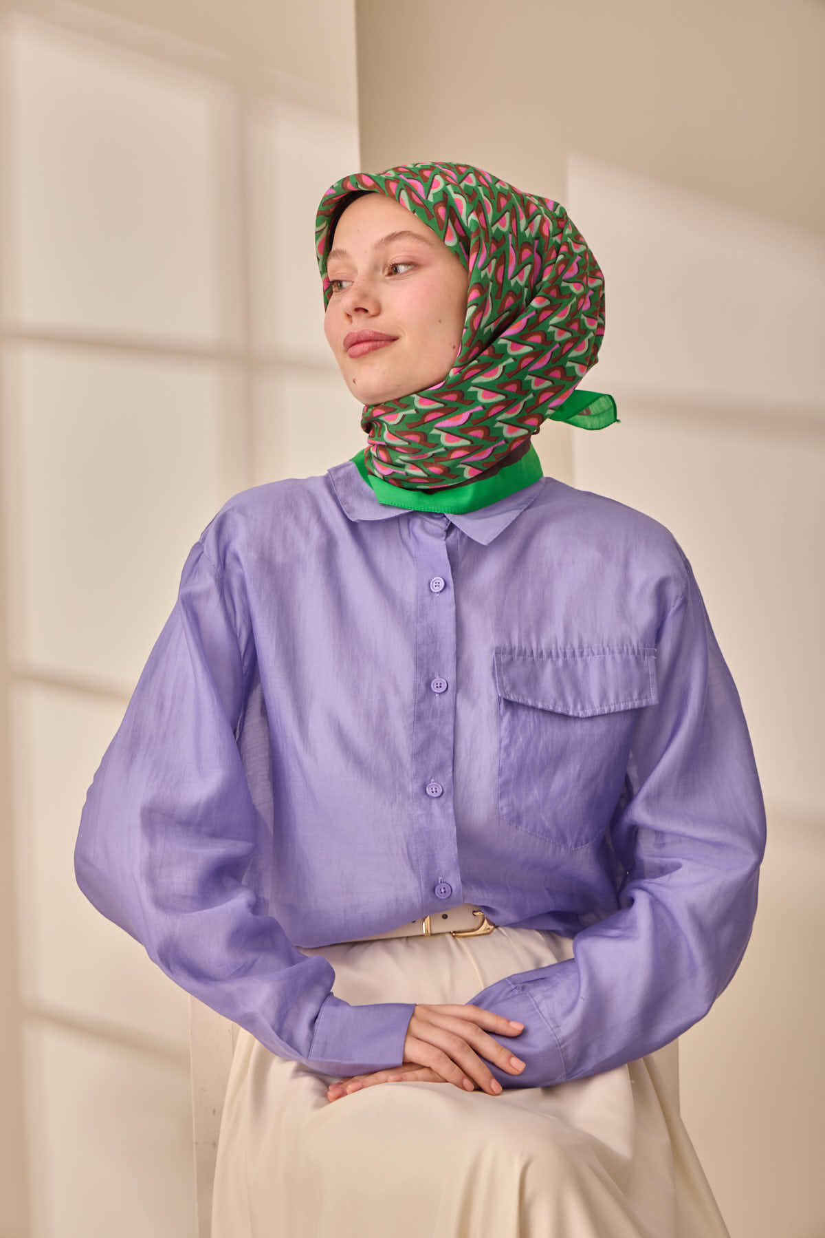 Silk Home Aura Eşarp 140006-22 - İthalesarponline.com - Aura Eşarp - Silk Home