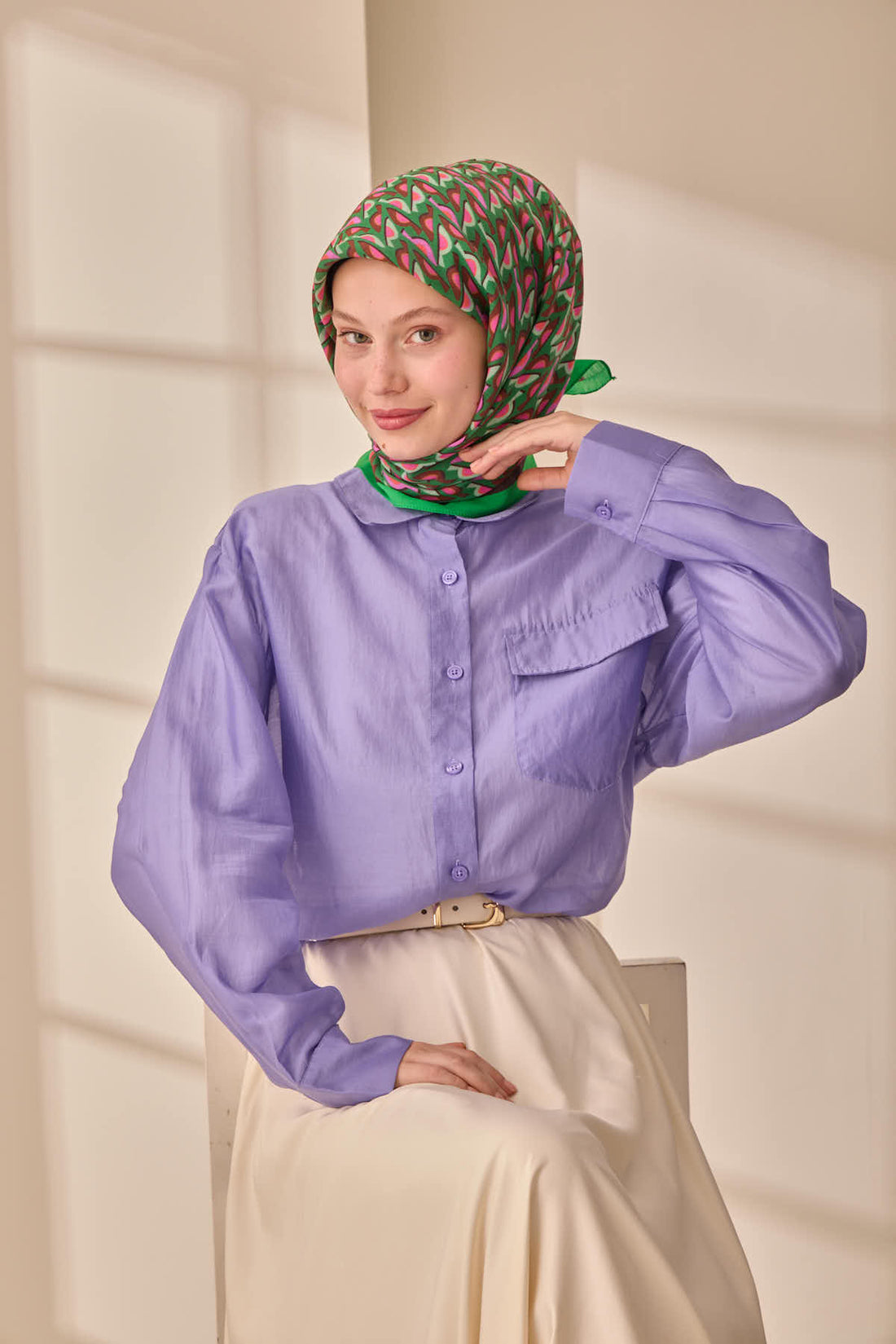 Silk Home Aura Eşarp 140006-22 - İthalesarponline.com - Aura Eşarp - Silk Home