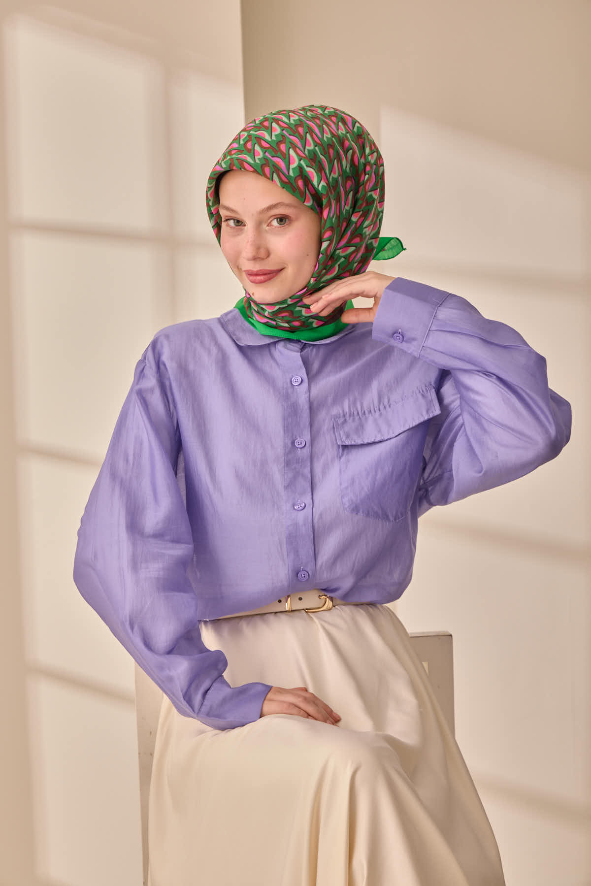 Silk Home Aura Eşarp 140006-22 - İthalesarponline.com - Aura Eşarp - Silk Home