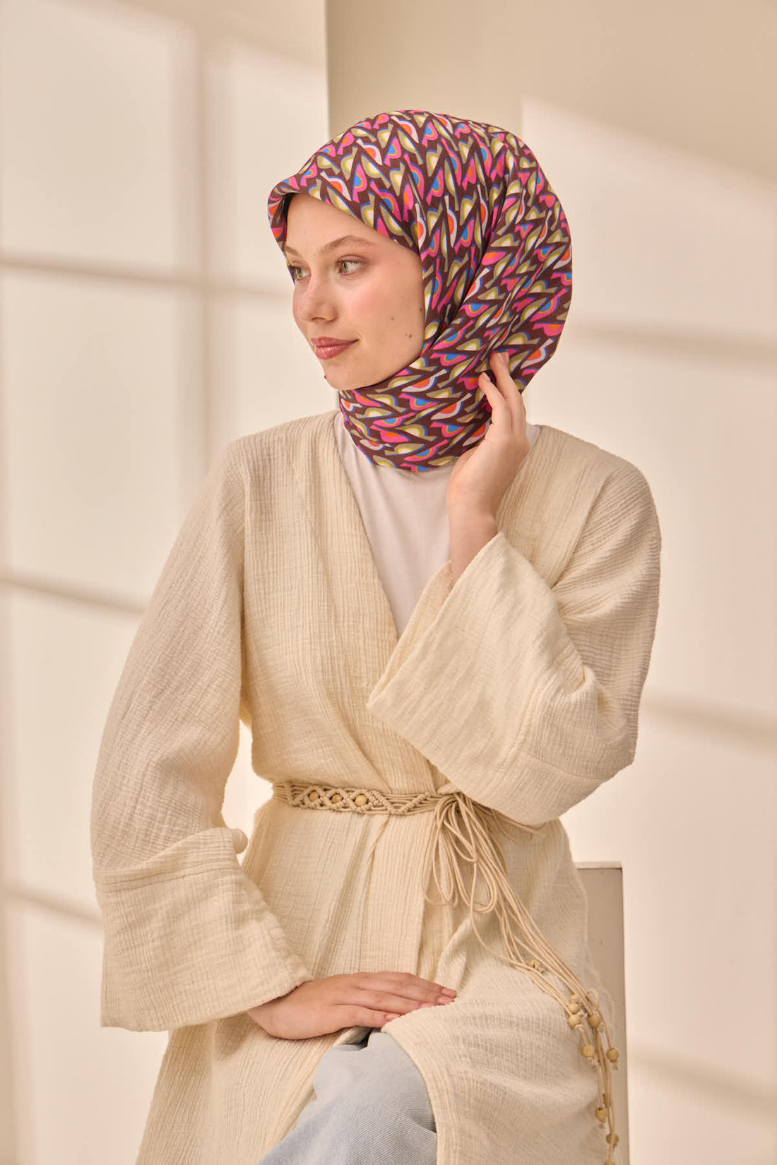 Silk Home Aura Eşarp 140006-27 - İthalesarponline.com - Aura Eşarp - Silk Home