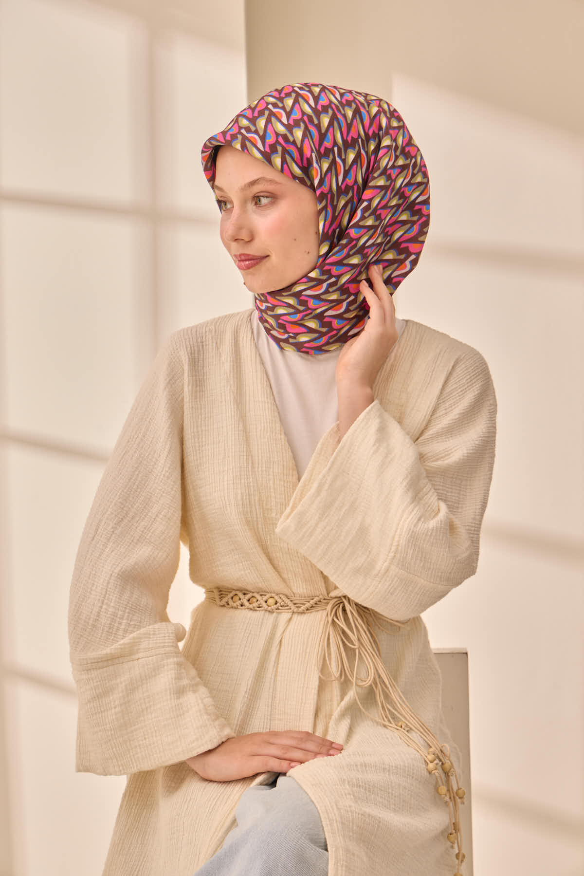 Silk Home Aura Eşarp 140006-27 - İthalesarponline.com - Aura Eşarp - Silk Home