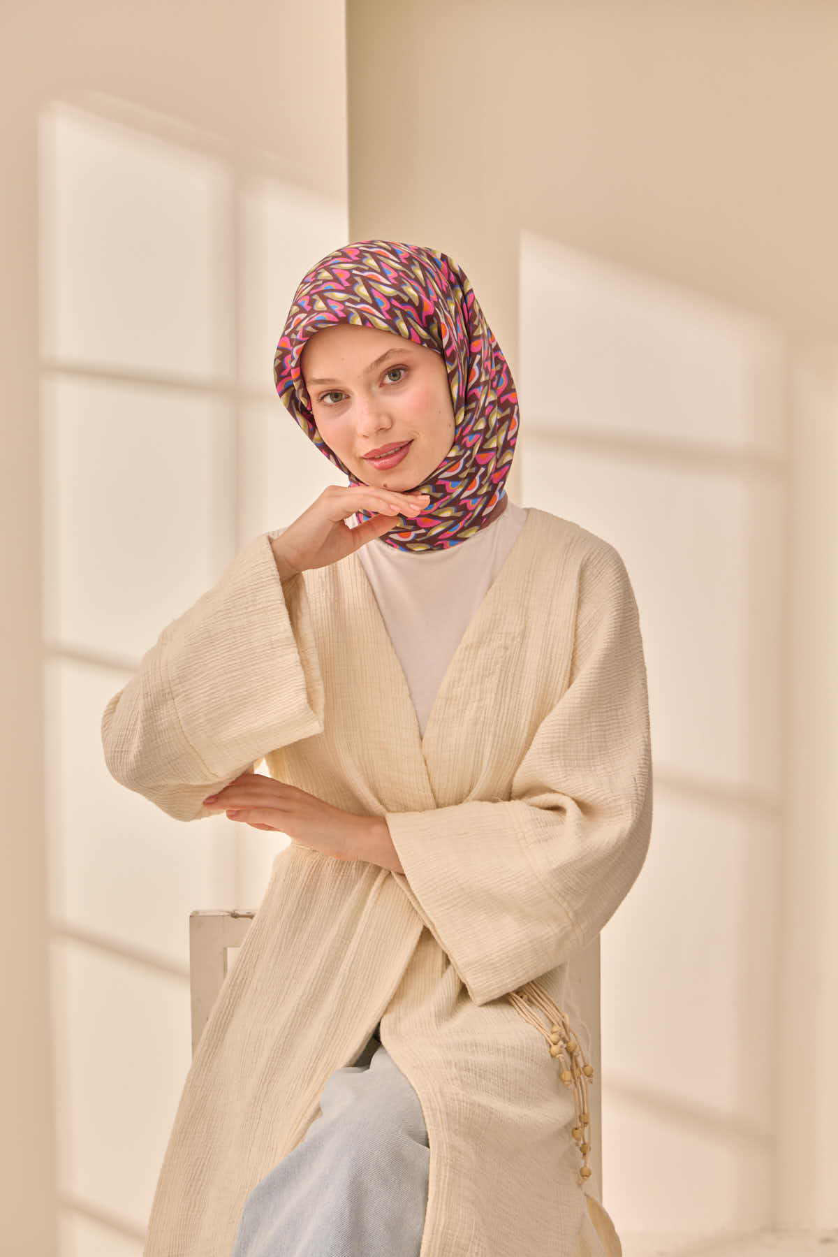 Silk Home Aura Eşarp 140006-27 - İthalesarponline.com - Aura Eşarp - Silk Home