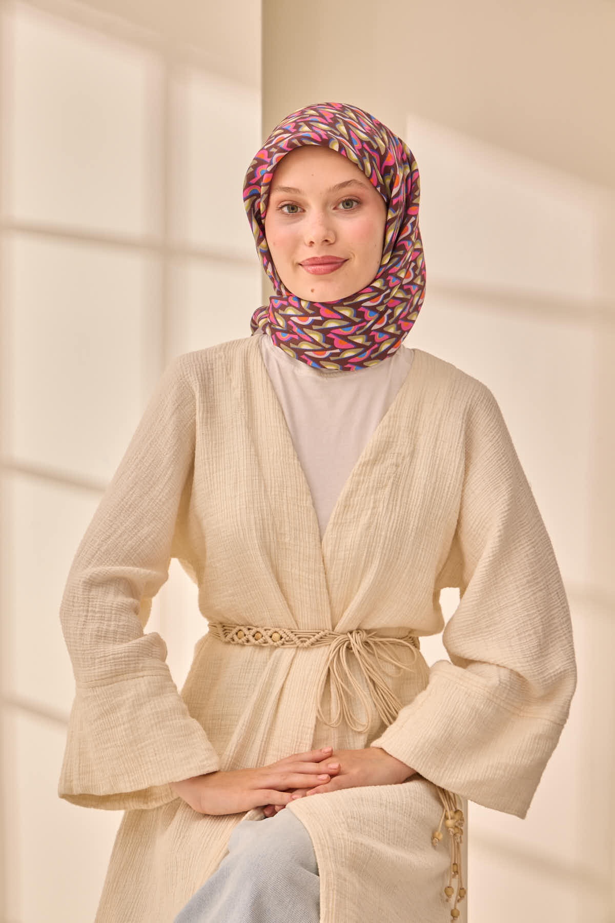 Silk Home Aura Eşarp 140006-27 - İthalesarponline.com - Aura Eşarp - Silk Home