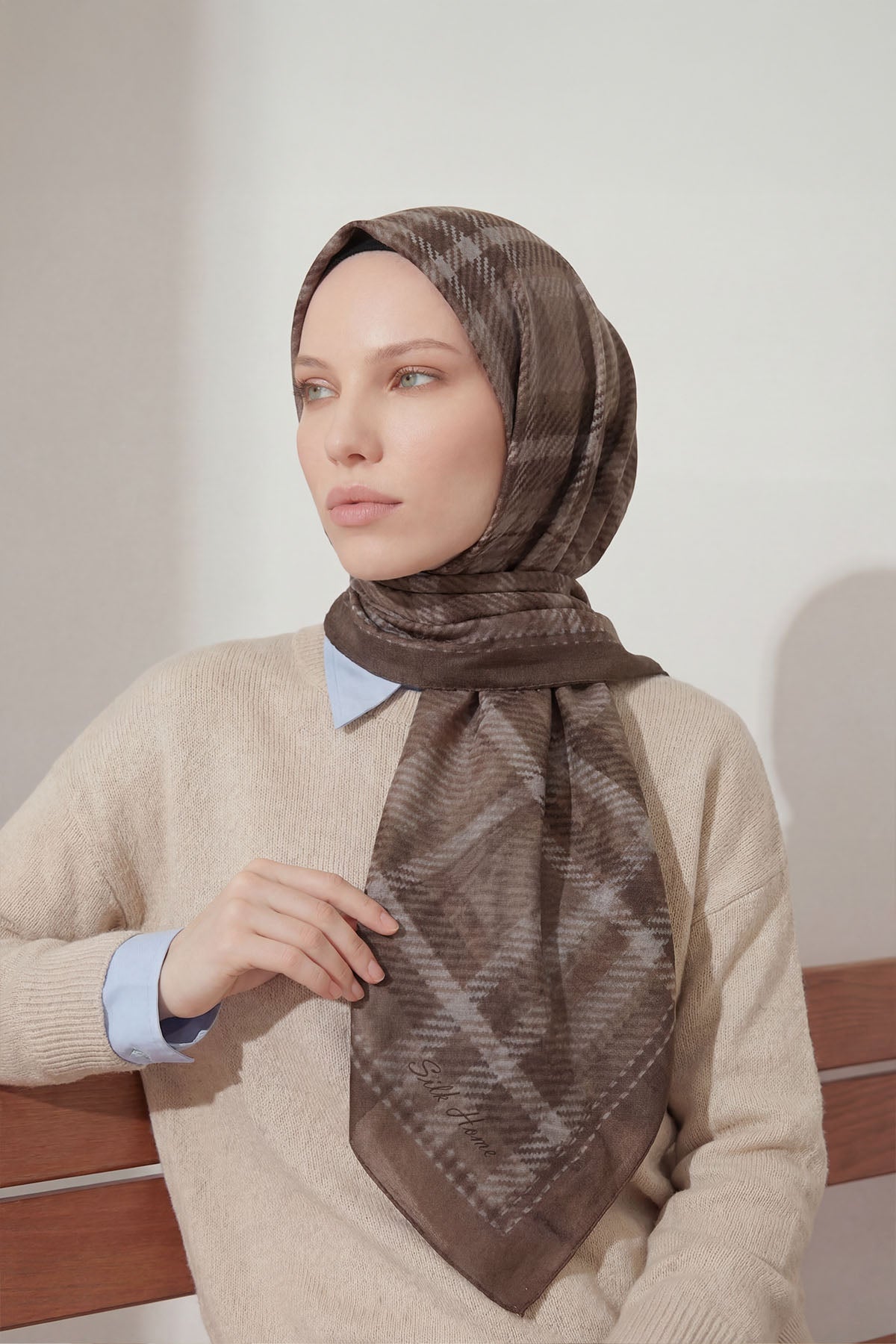 Silk Home Velora Eşarp 161013-12 - İthalesarponline.com - Velora Eşarp - Silk Home