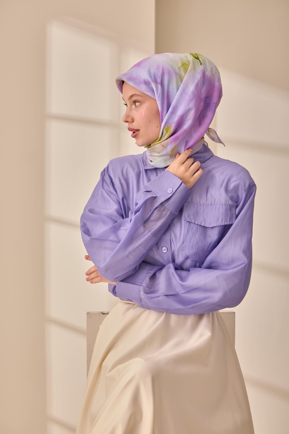 Silk Home Olinda İpek Eşarp 47004-09 - İthalesarponline.com - Soft Eşarp - Silk Home