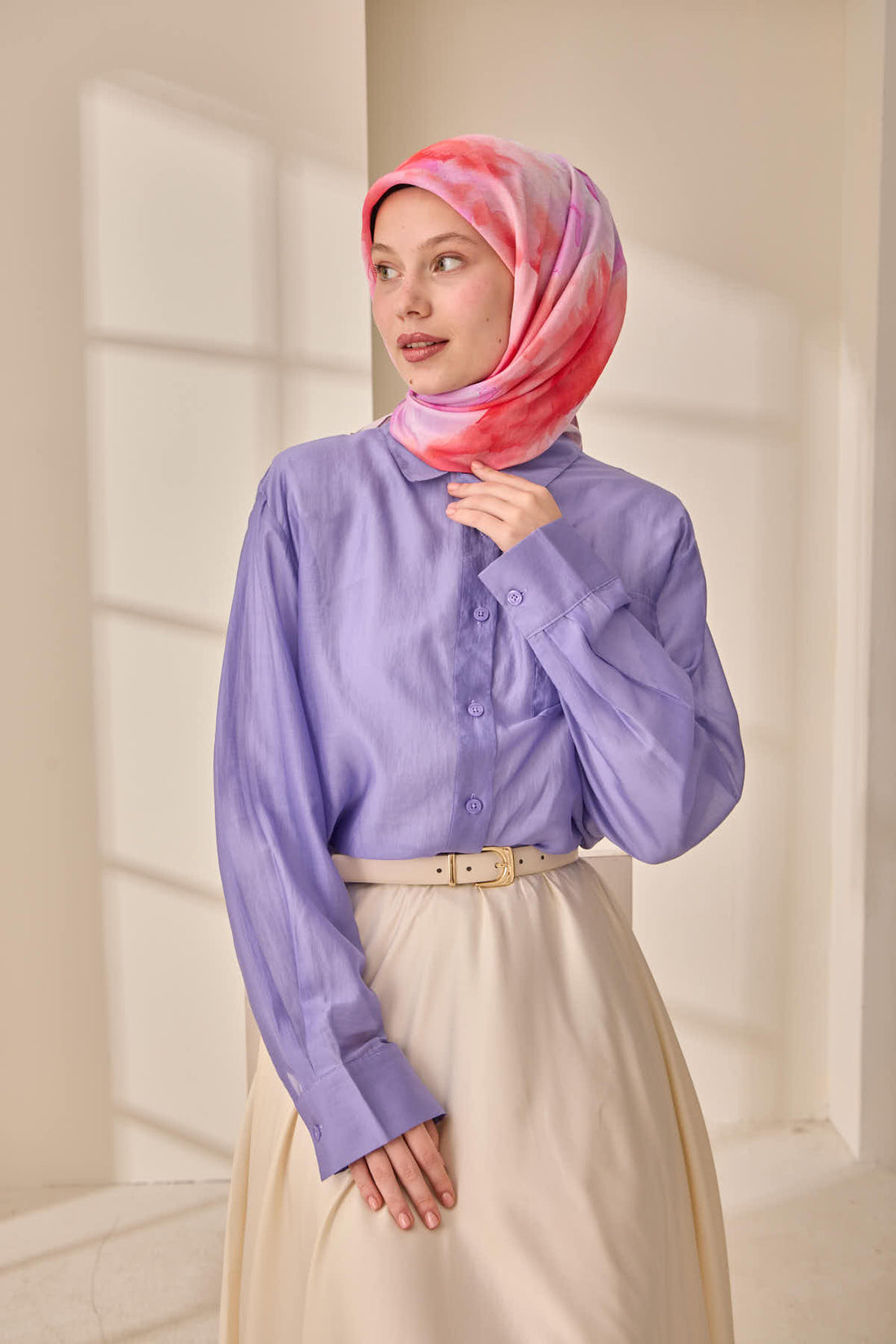 Silk Home Olinda İpek Eşarp 47004-21 - İthalesarponline.com - Soft Eşarp - Silk Home