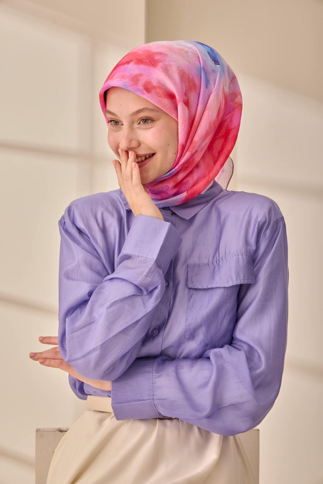 Silk Home Olinda İpek Eşarp 47004-23 - İthalesarponline.com - Soft Eşarp - Silk Home