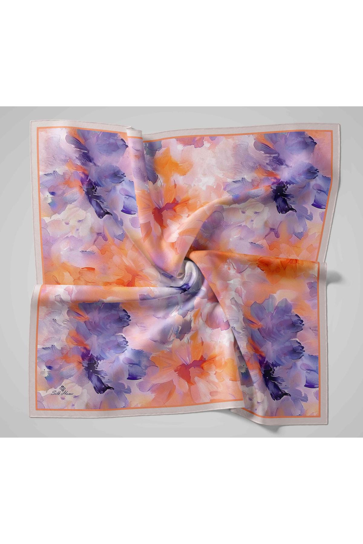 Silk Home Olinda İpek Eşarp 47004-28 - İthalesarponline.com - Soft Eşarp - Silk Home