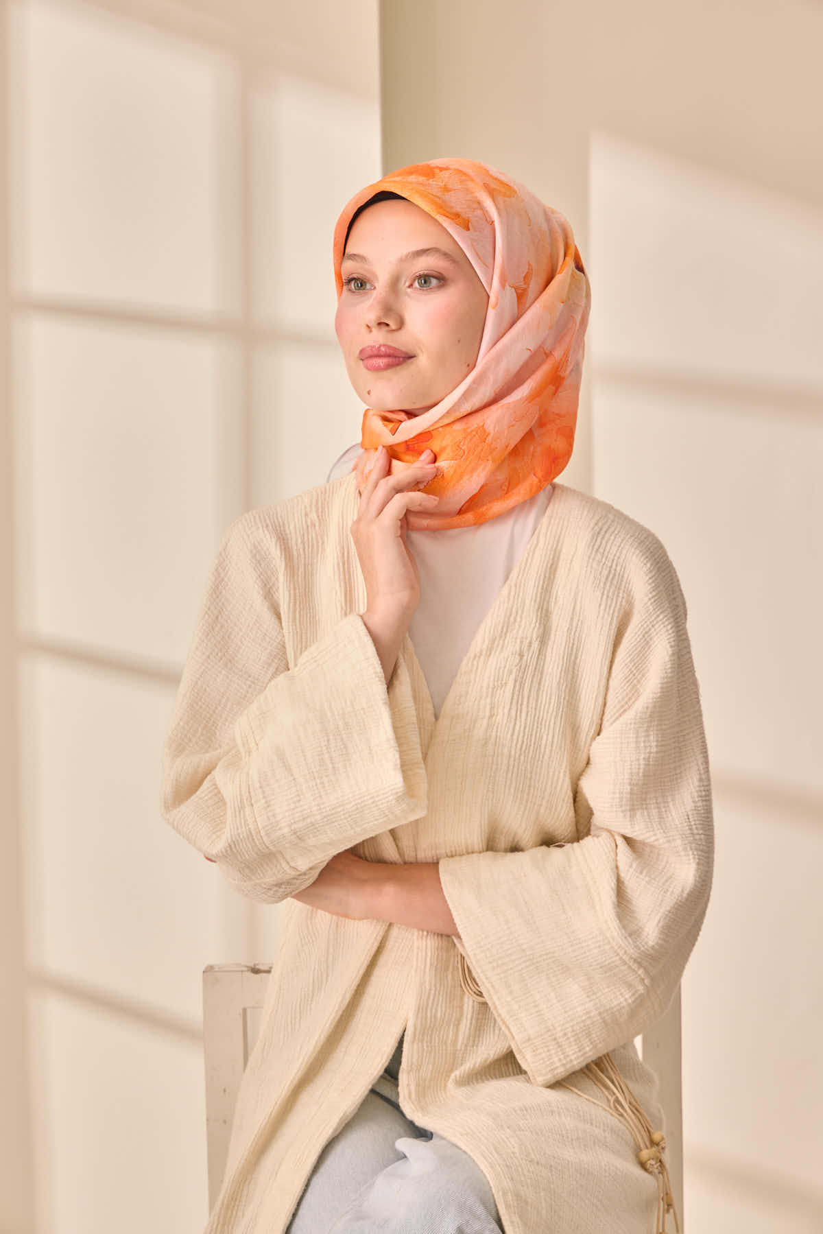 Silk Home Olinda İpek Eşarp 47004-29 - İthalesarponline.com - Soft Eşarp - Silk Home