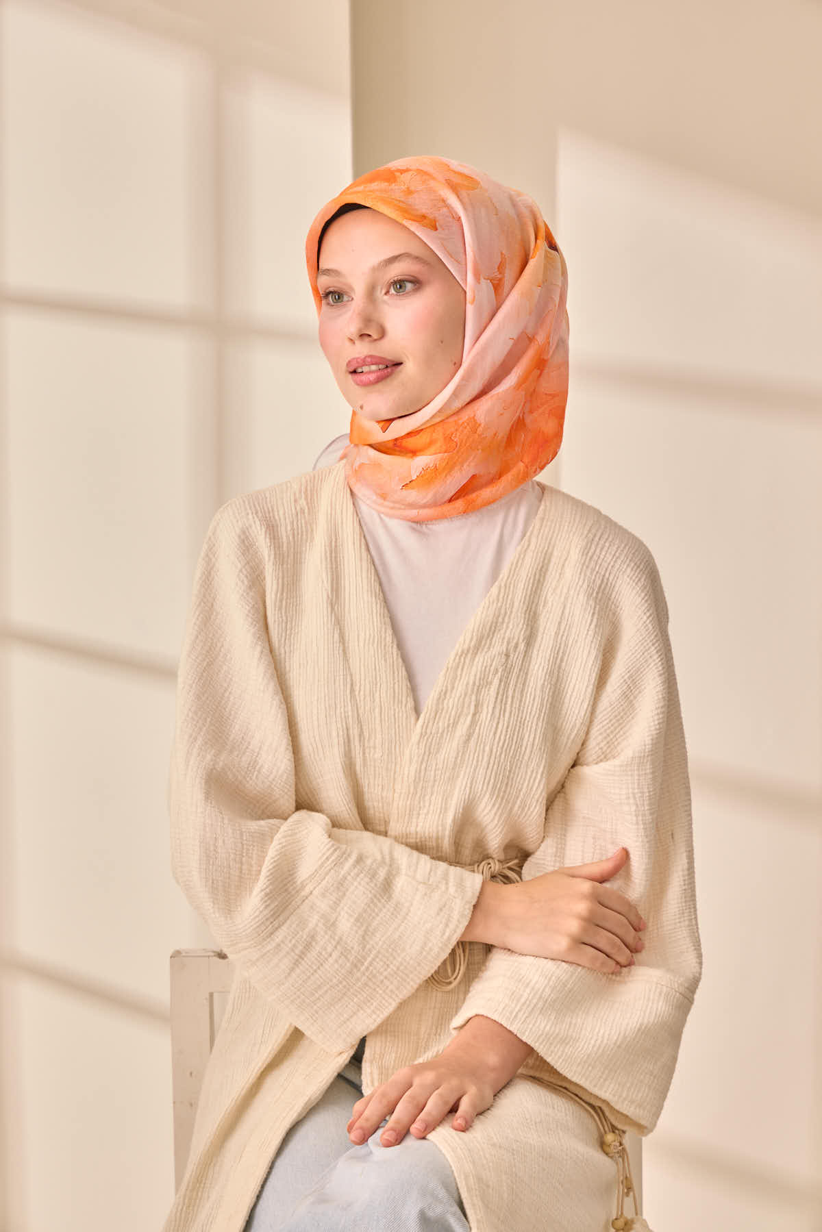 Silk Home Olinda İpek Eşarp 47004-29 - İthalesarponline.com - Soft Eşarp - Silk Home