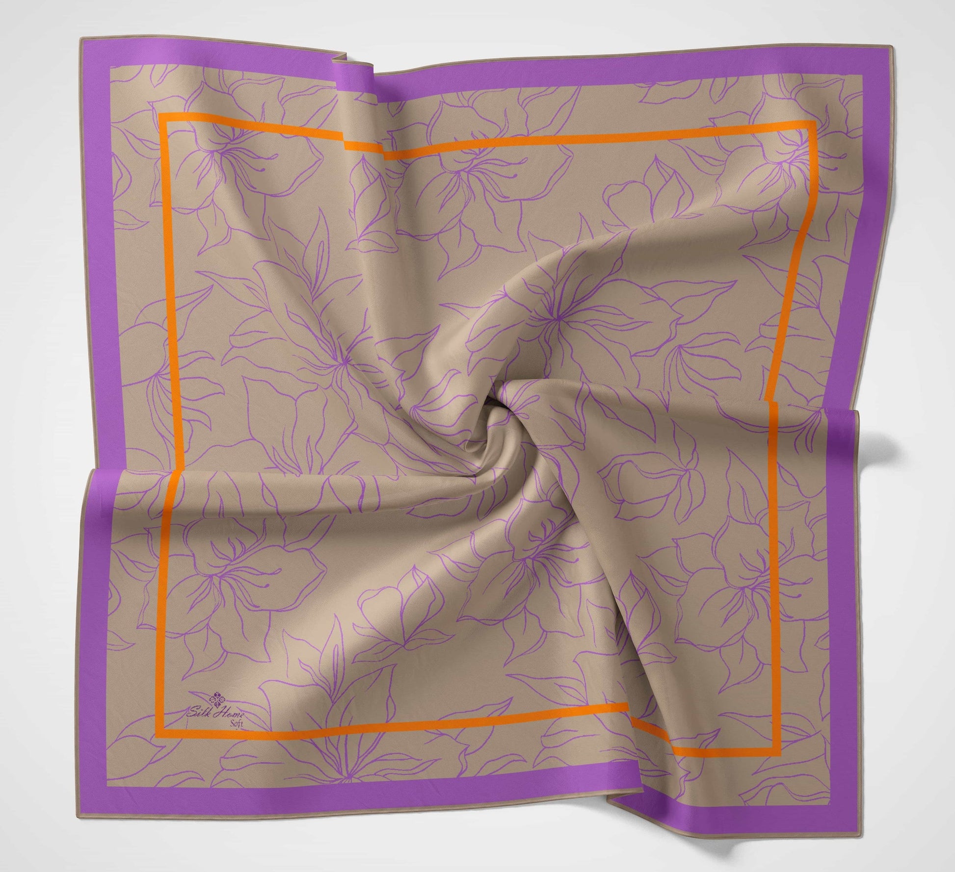 Silk Home Soft Eşarp 73039-34 - İthalesarponline.com