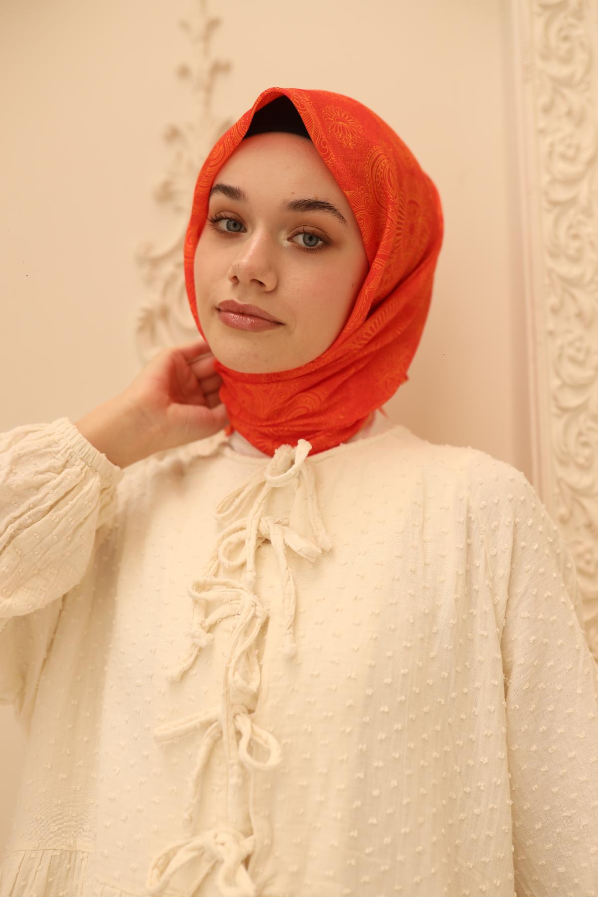 Silk Home Soft Eşarp 73086-03 - İthalesarponline.com