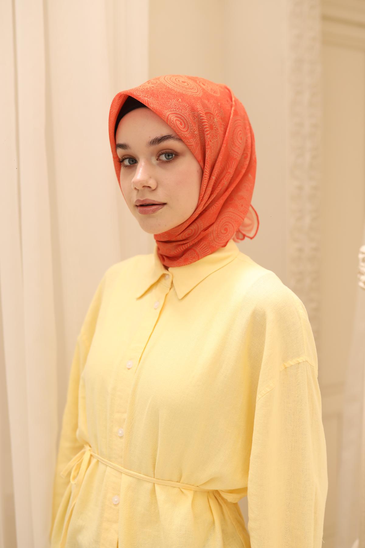 Silk Home Soft Eşarp 73086-04 - İthalesarponline.com