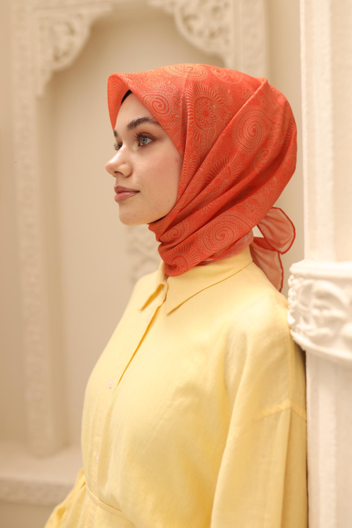 Silk Home Soft Eşarp 73086-04 - İthalesarponline.com