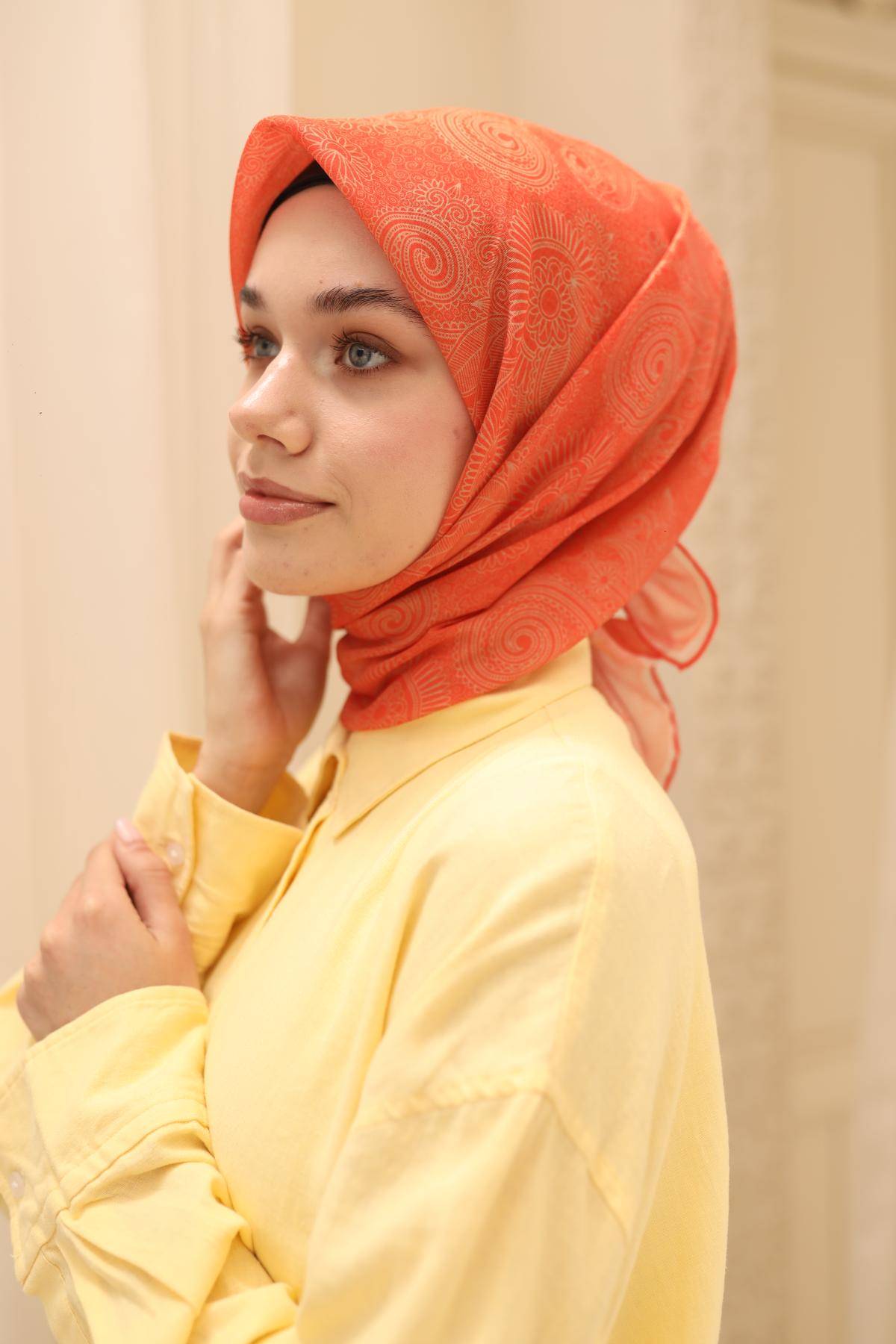 Silk Home Soft Eşarp 73086-04 - İthalesarponline.com