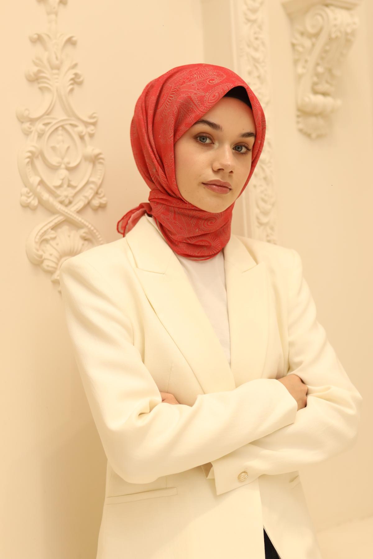 Silk Home Soft Eşarp 73086-08 - İthalesarponline.com