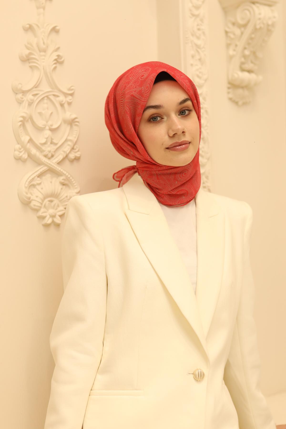 Silk Home Soft Eşarp 73086-08 - İthalesarponline.com