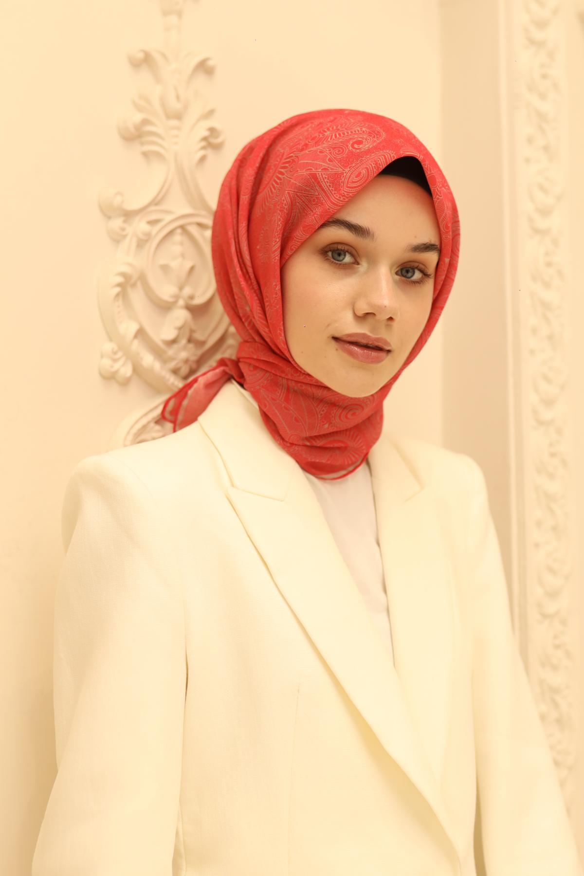 Silk Home Soft Eşarp 73086-08 - İthalesarponline.com