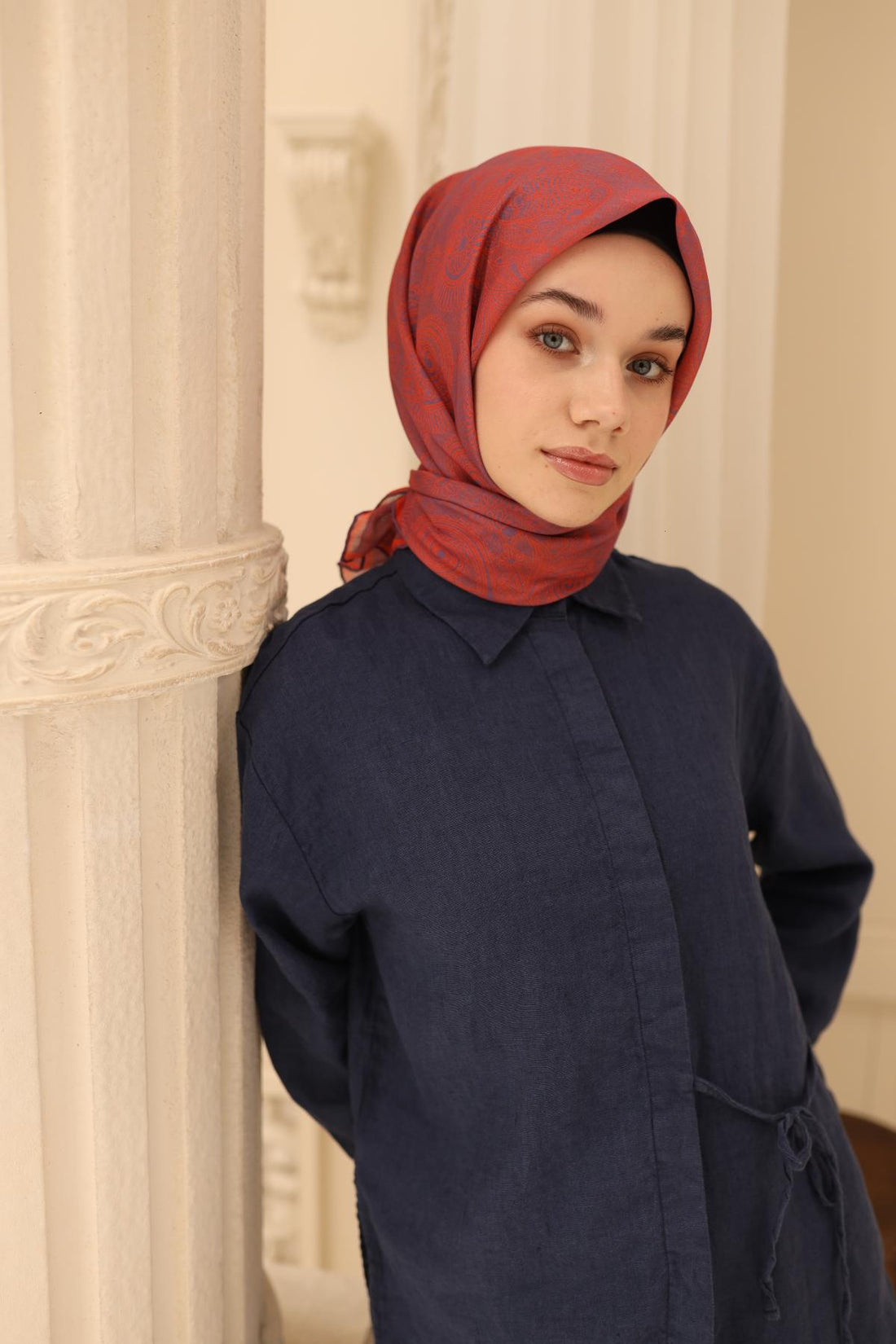 Silk Home Soft Eşarp 73086-10 - İthalesarponline.com
