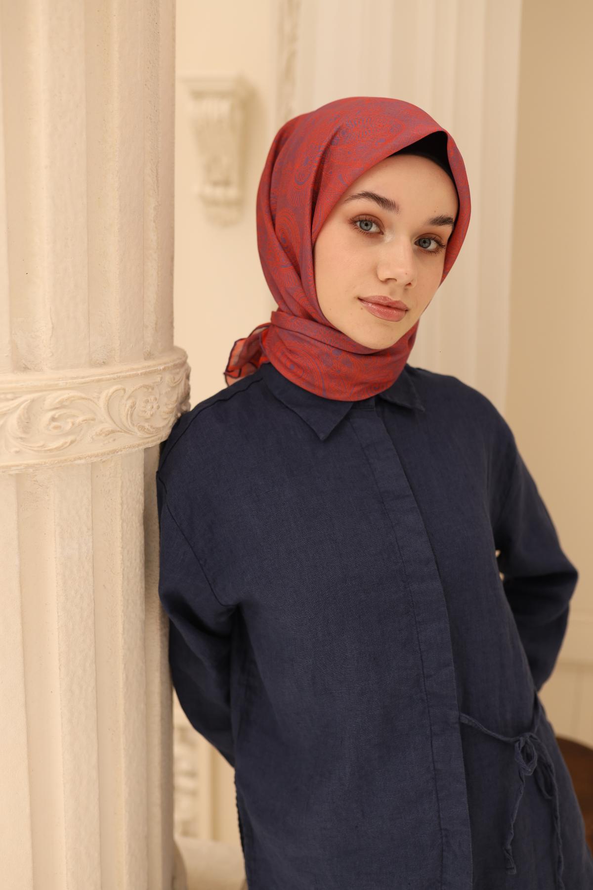 Silk Home Soft Eşarp 73086-10 - İthalesarponline.com