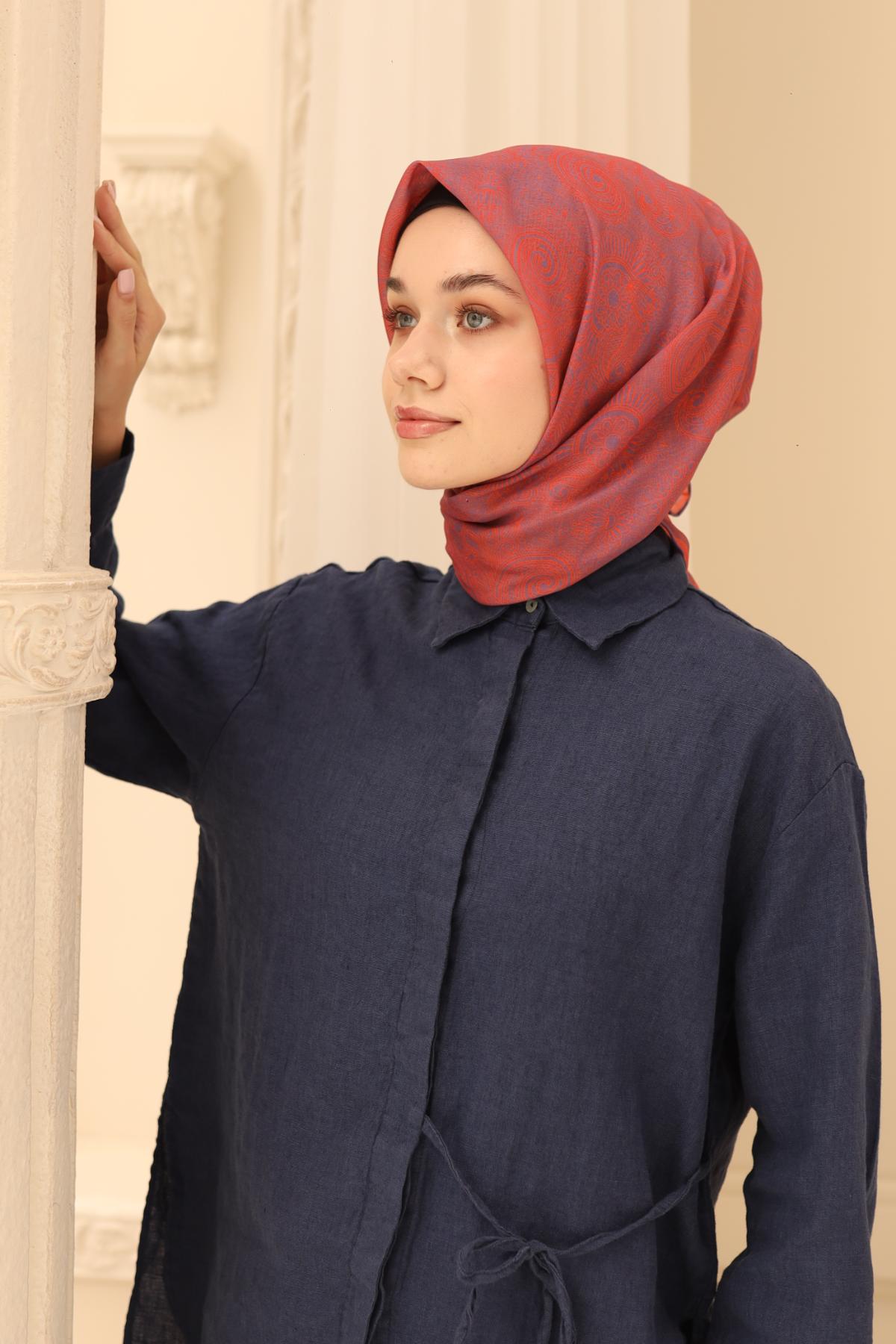 Silk Home Soft Eşarp 73086-10 - İthalesarponline.com