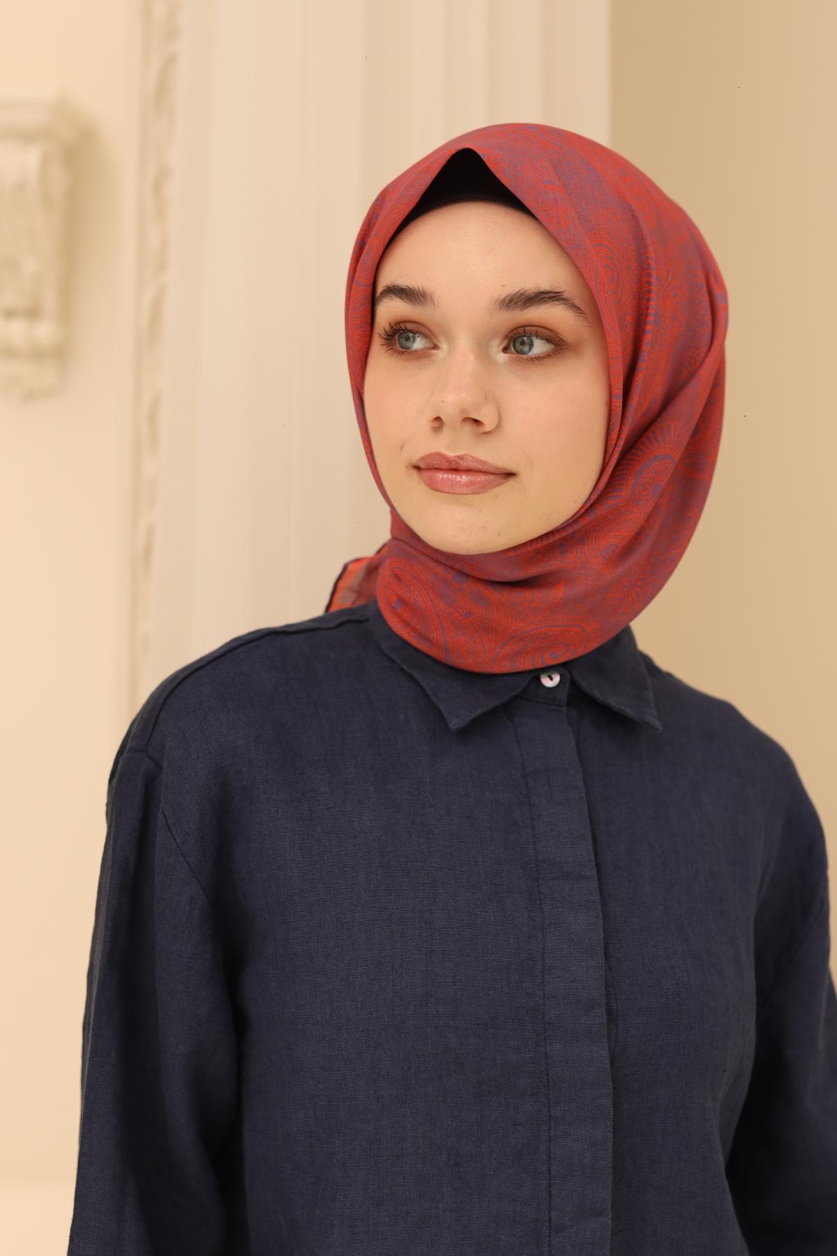 Silk Home Soft Eşarp 73086-10 - İthalesarponline.com