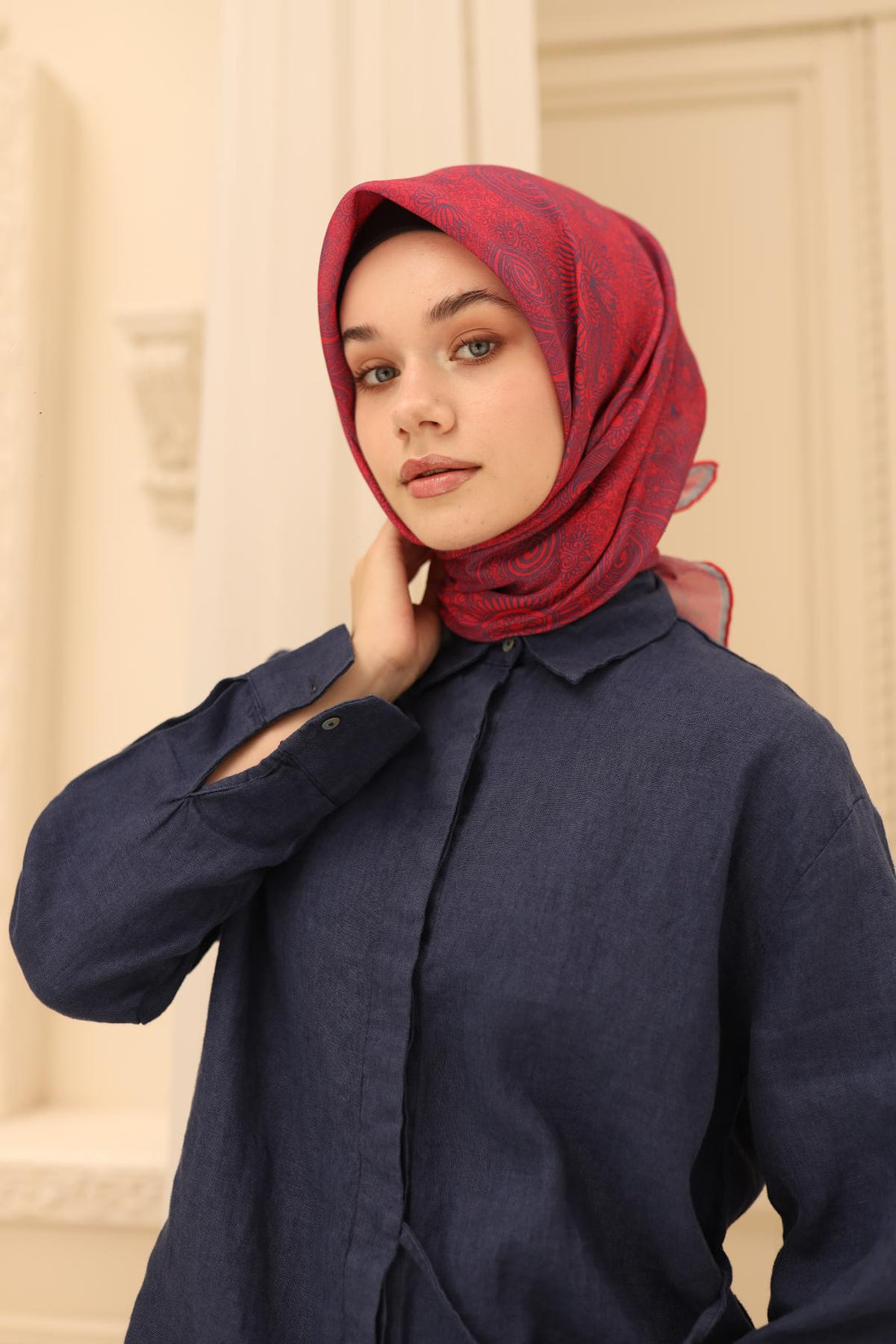 Silk Home Soft Eşarp 73086-14 - İthalesarponline.com