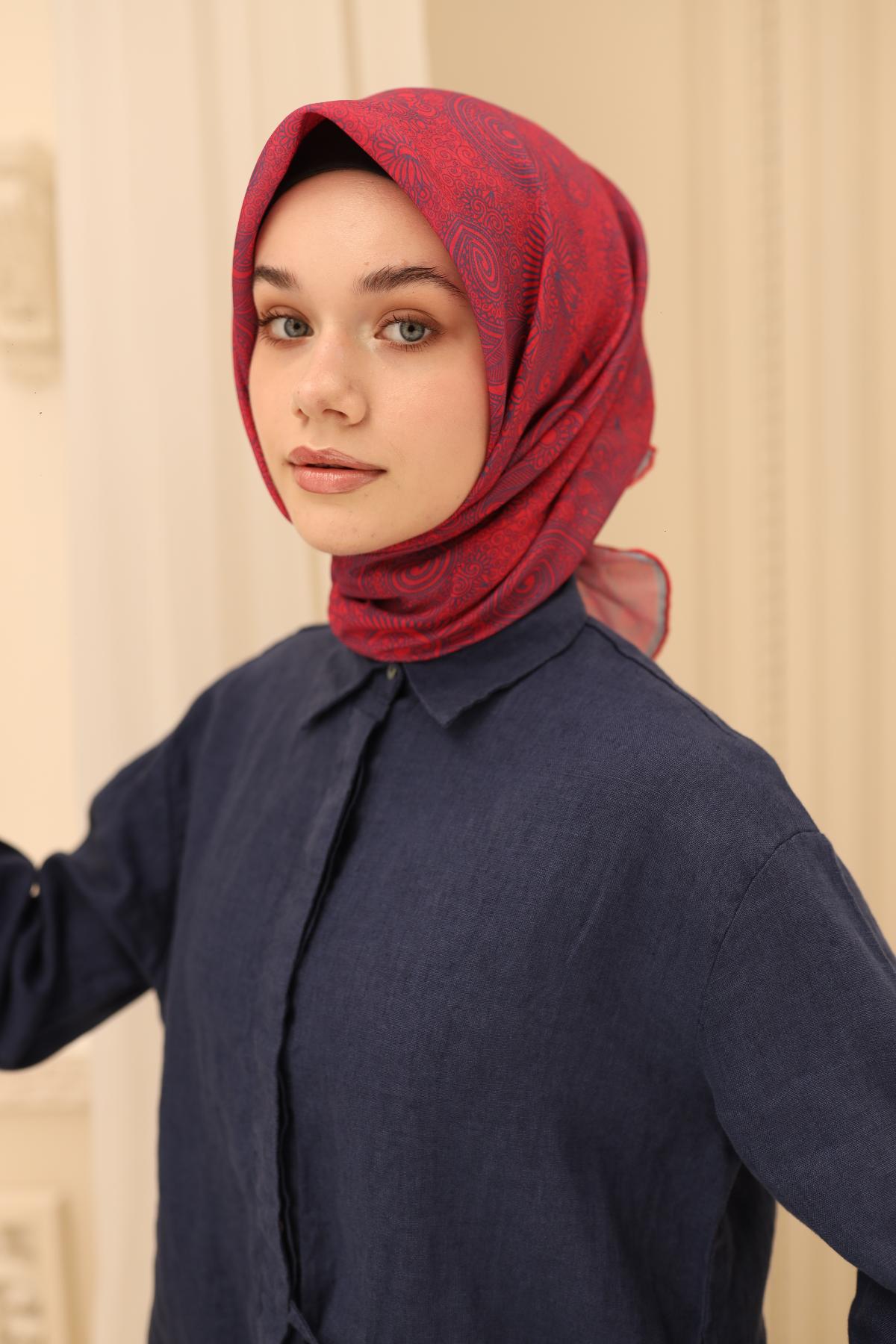Silk Home Soft Eşarp 73086-14 - İthalesarponline.com