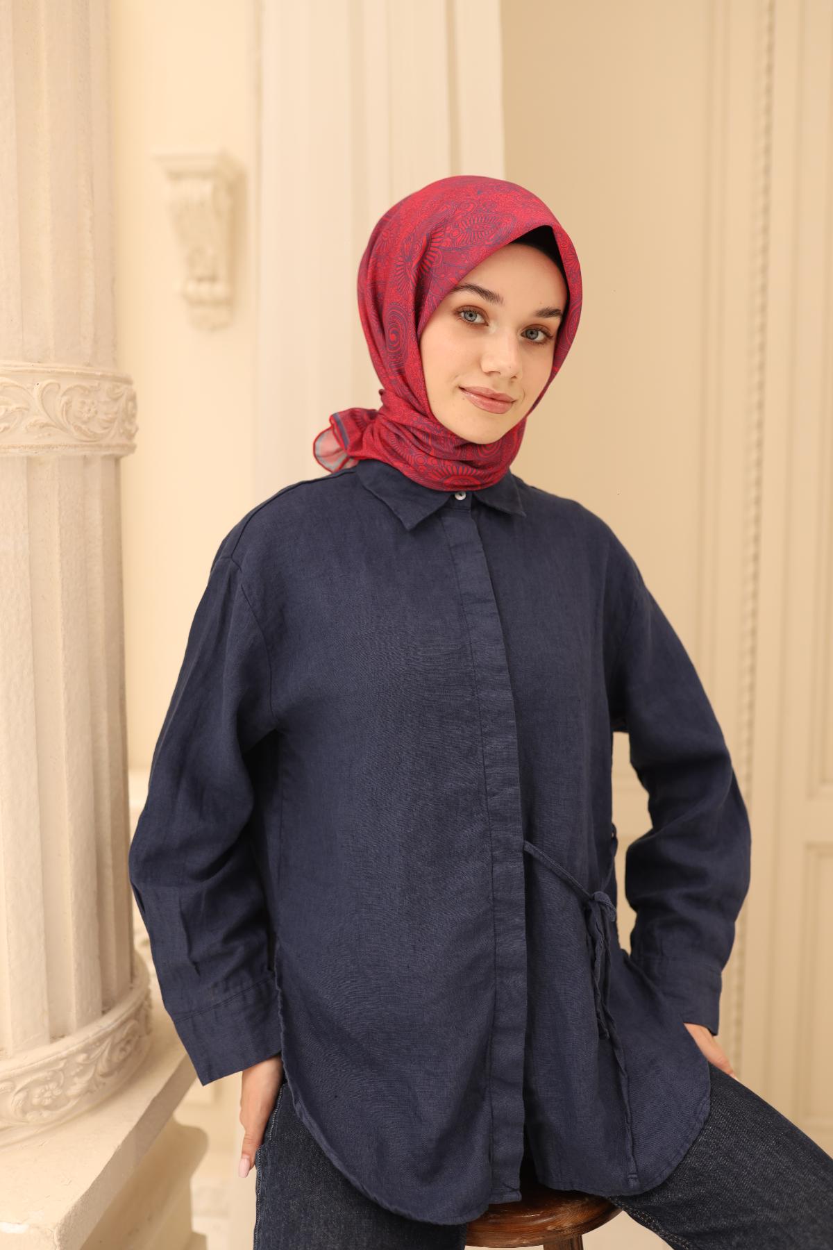 Silk Home Soft Eşarp 73086-14 - İthalesarponline.com
