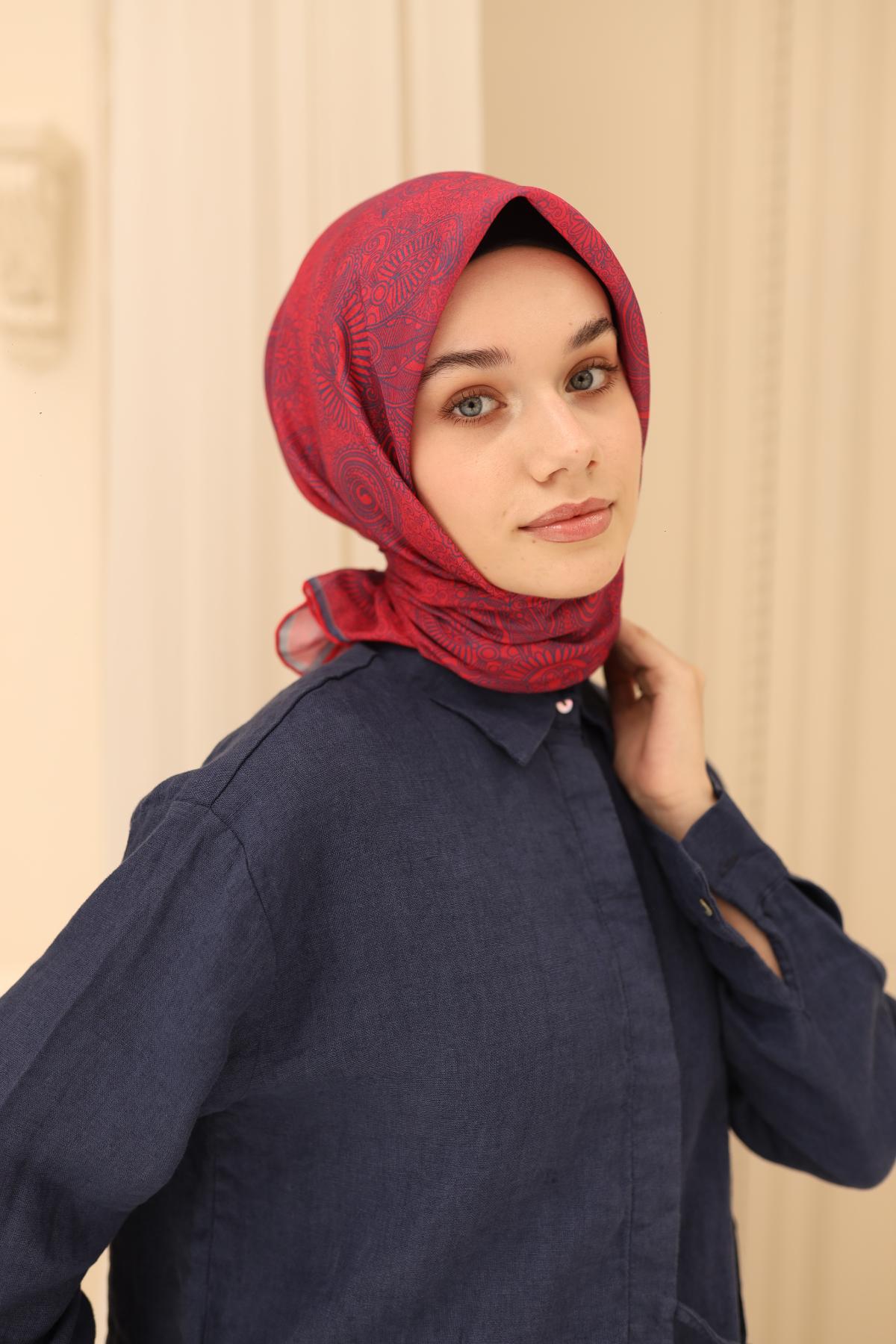 Silk Home Soft Eşarp 73086-14 - İthalesarponline.com